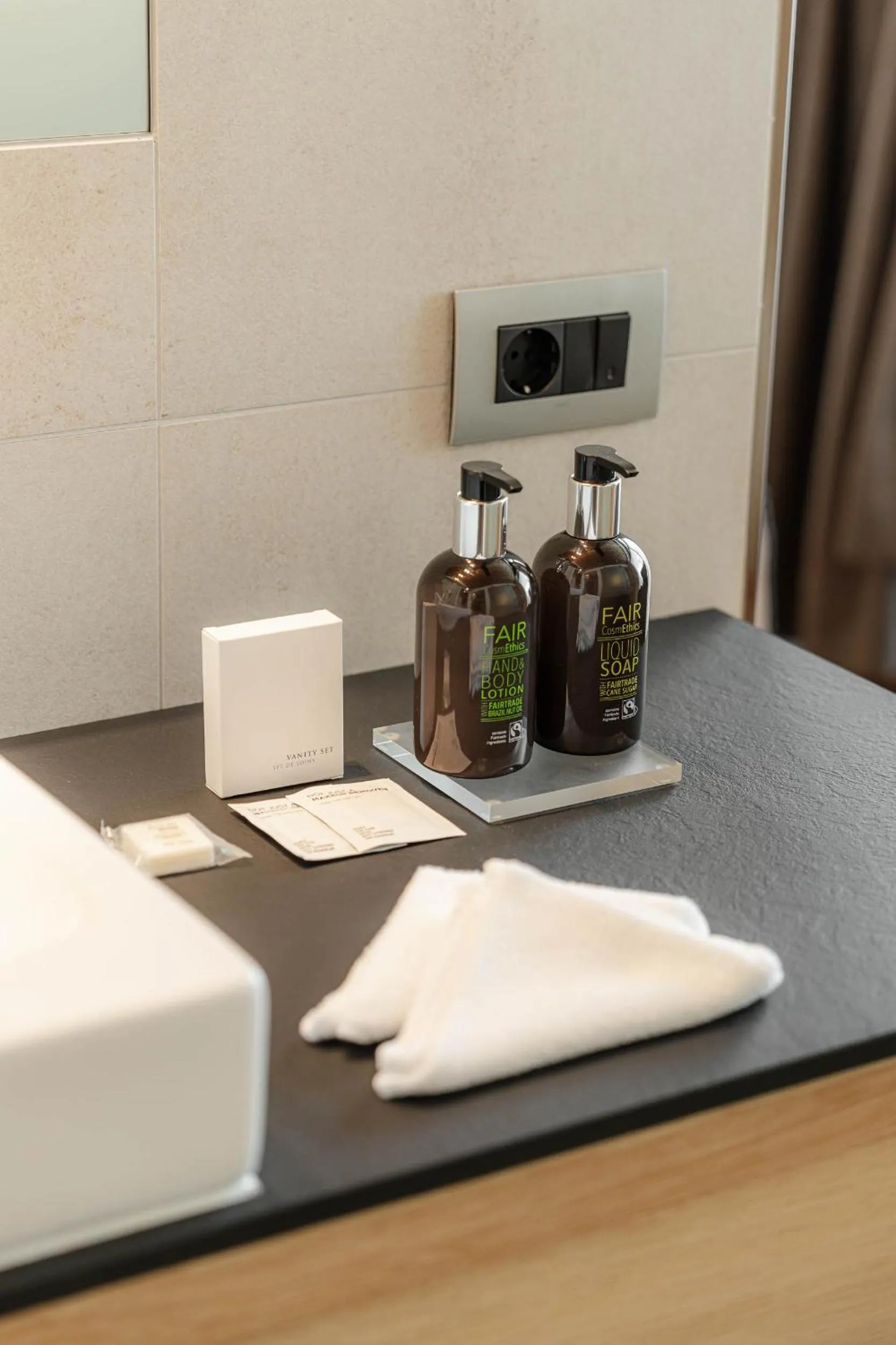 towels in Chalet Elisabeth dolomites alpin & charme