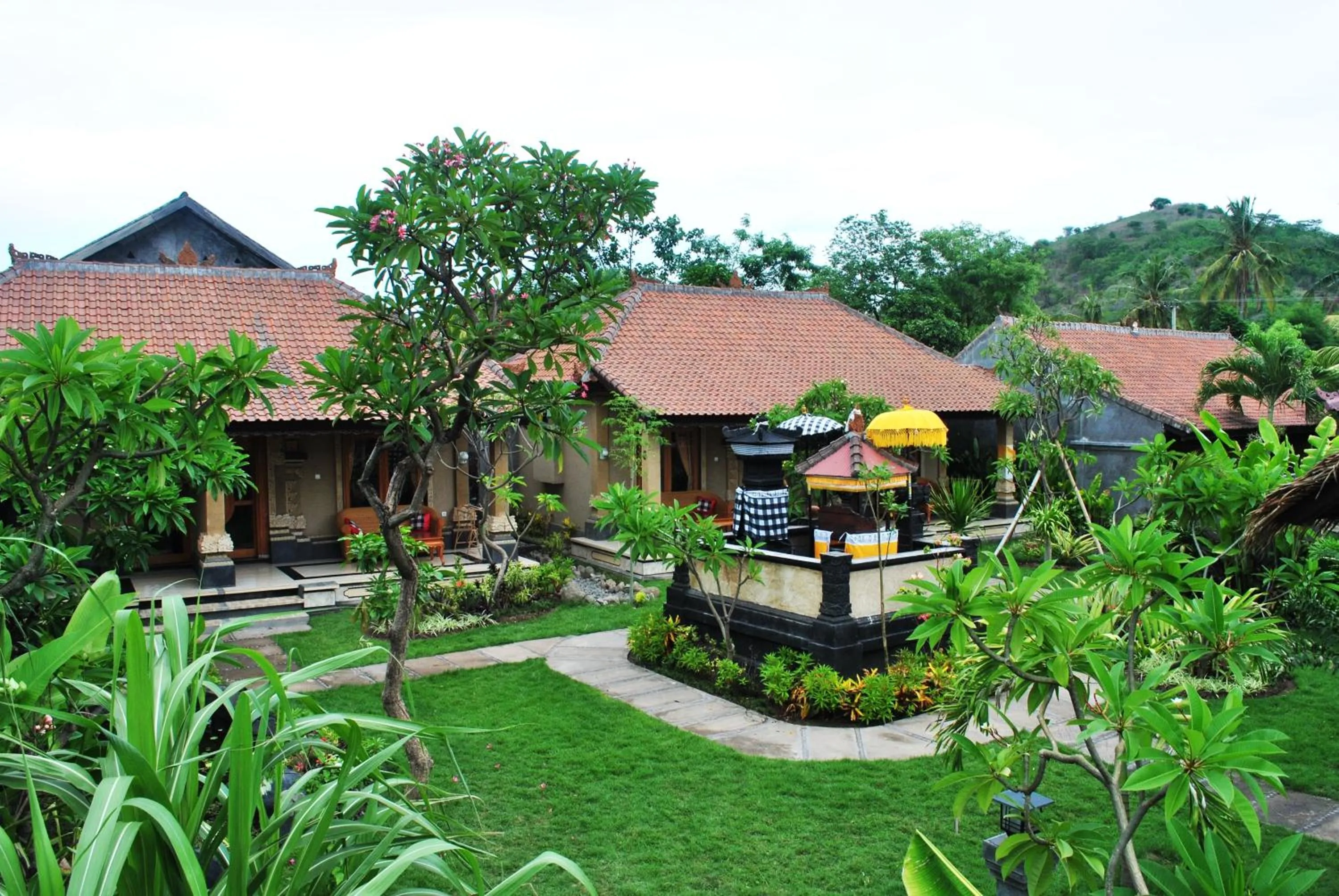 Garden in Trijaya Guest House Pemuteran