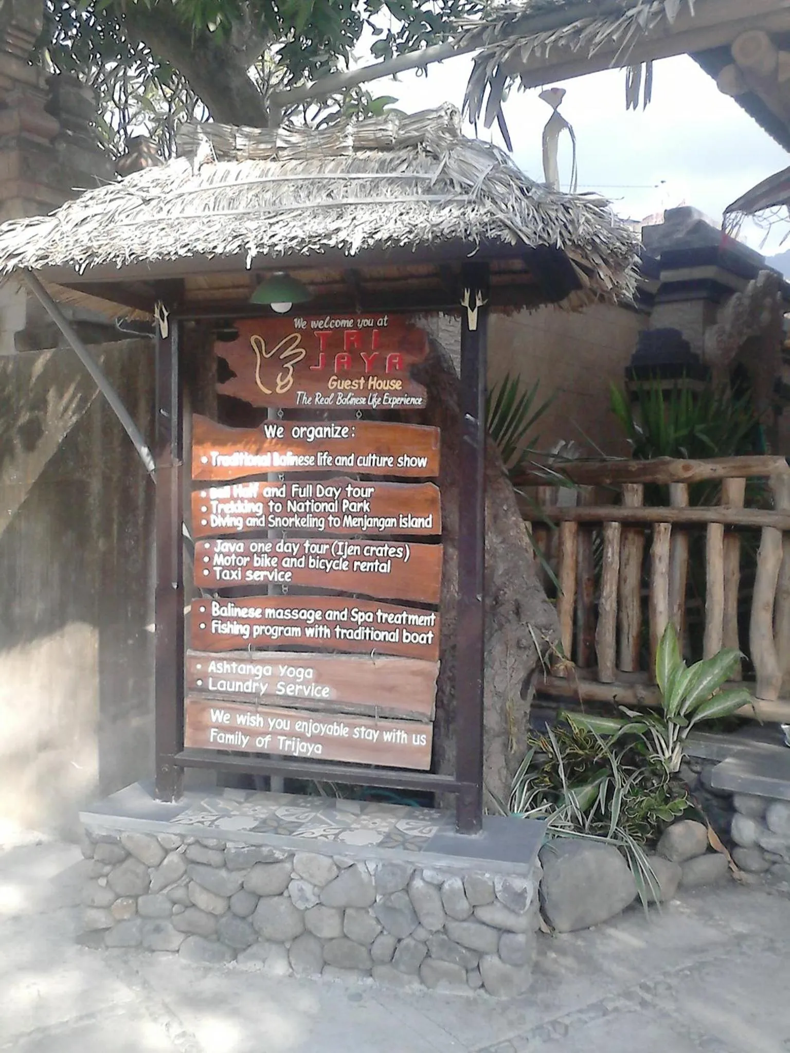 Property logo or sign in Trijaya Guest House Pemuteran