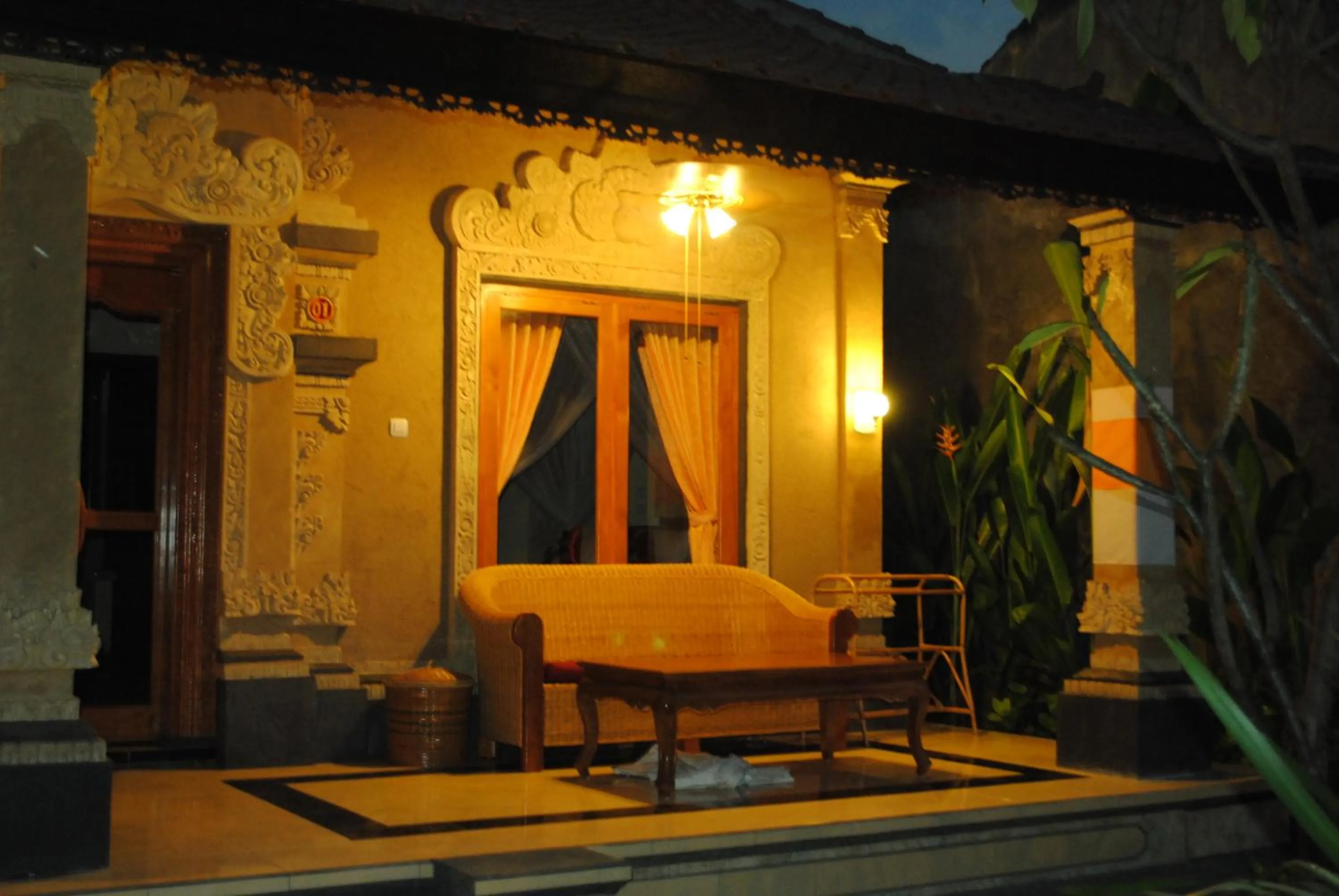 Balcony/Terrace in Trijaya Guest House Pemuteran