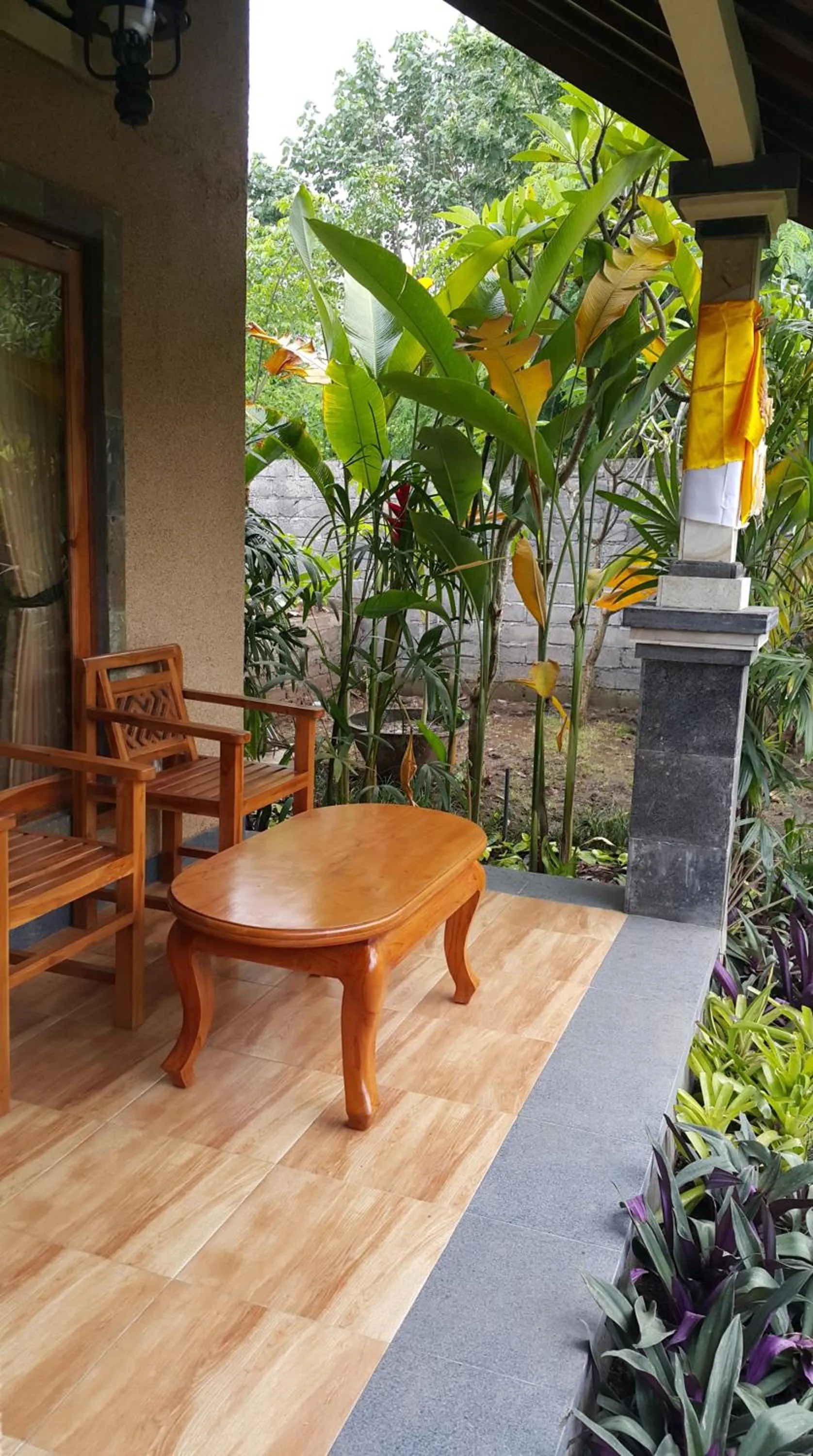 Balcony/Terrace in Trijaya Guest House Pemuteran