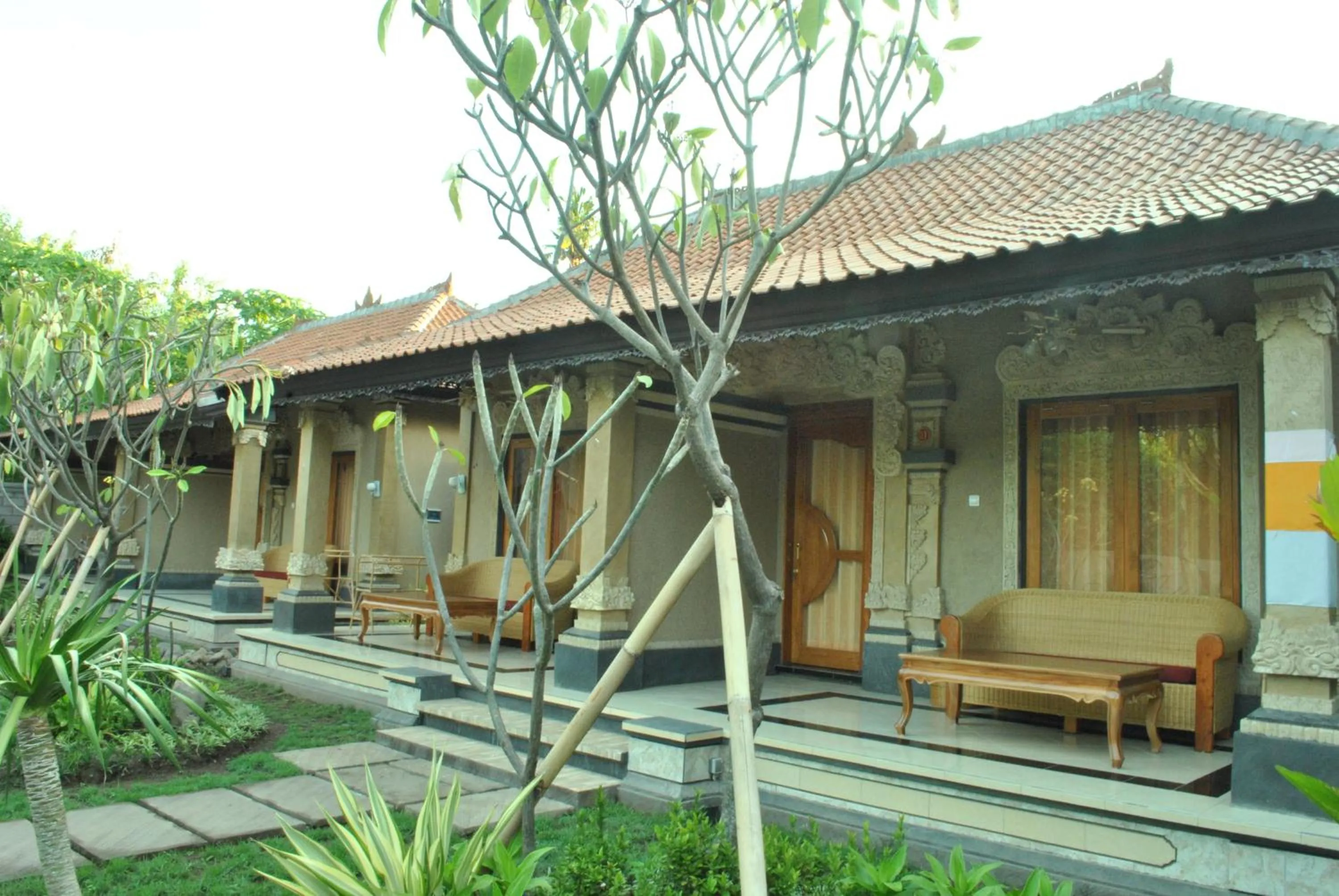 Balcony/Terrace in Trijaya Guest House Pemuteran