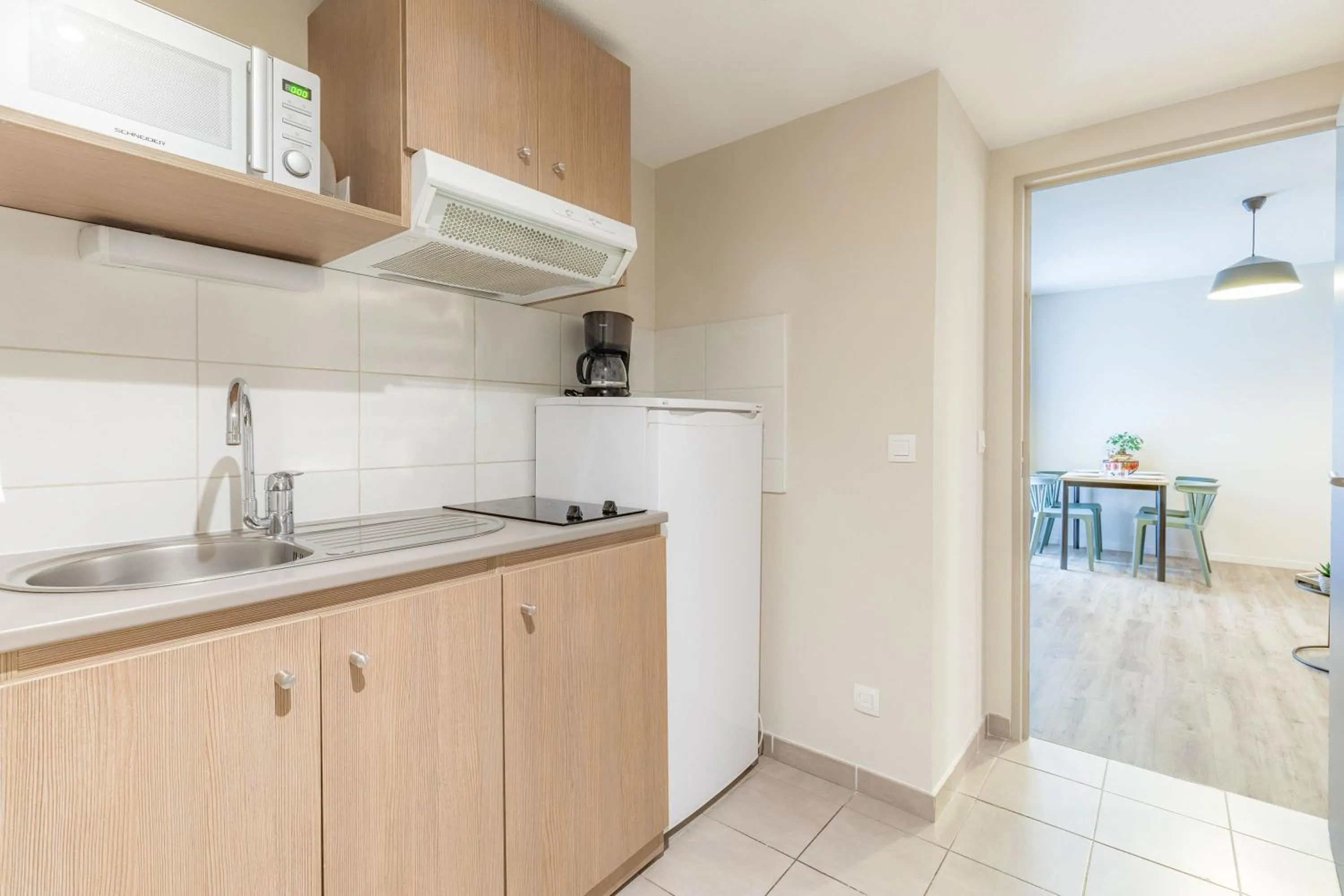 Kitchen or kitchenette in Appart'City Classic Valence