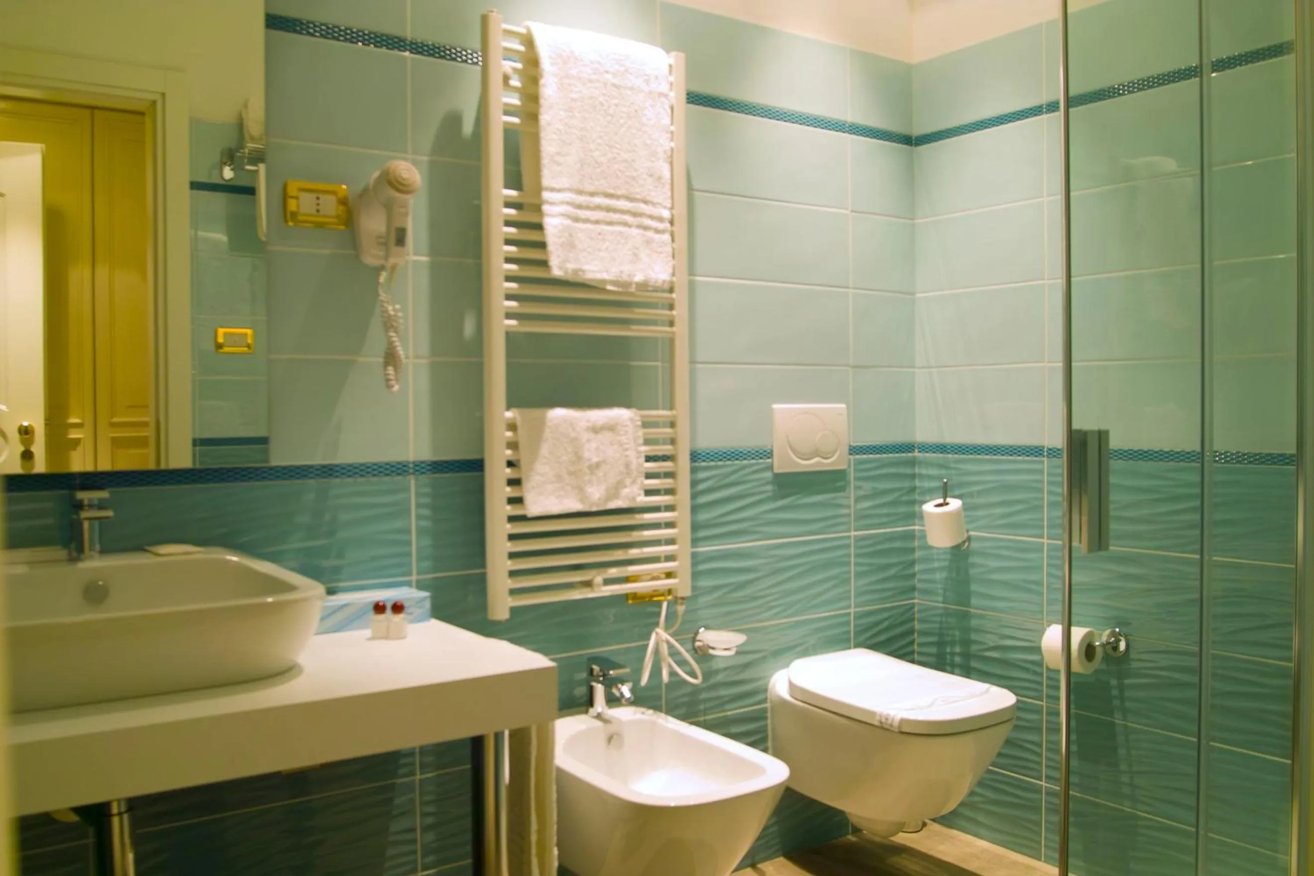 Shower in Hotel Palazzo Bello