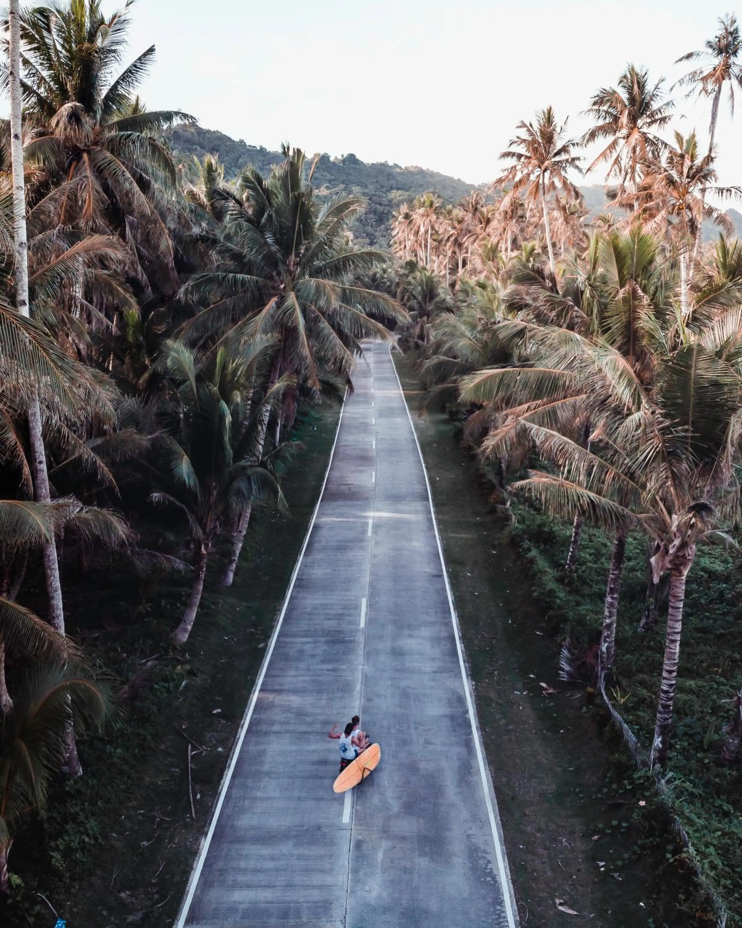 Natural landscape in Bamboo Surf Beach