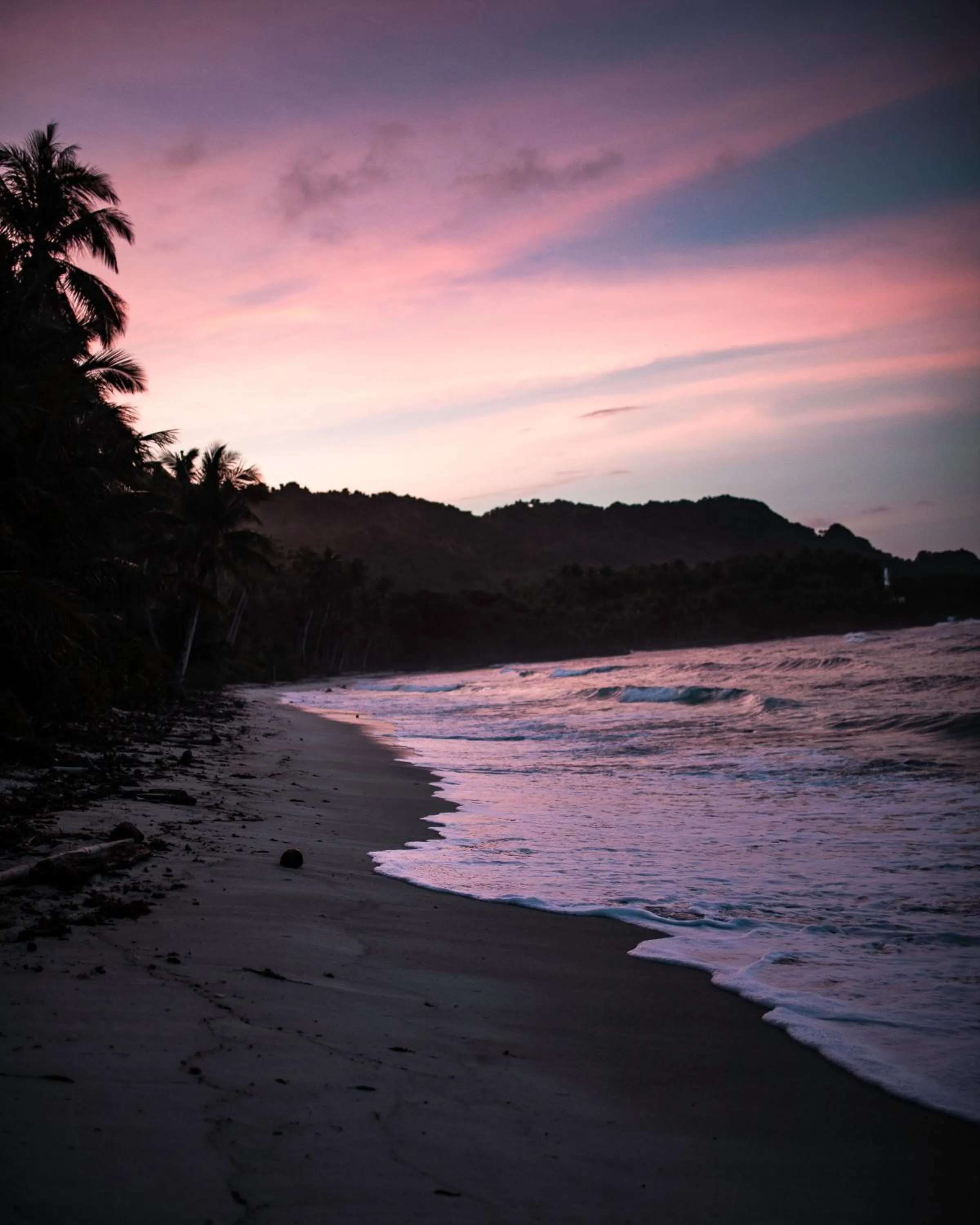 Natural landscape in Bamboo Surf Beach