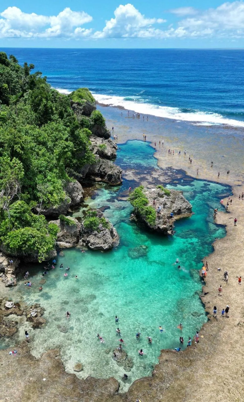 Natural landscape in Bamboo Surf Beach