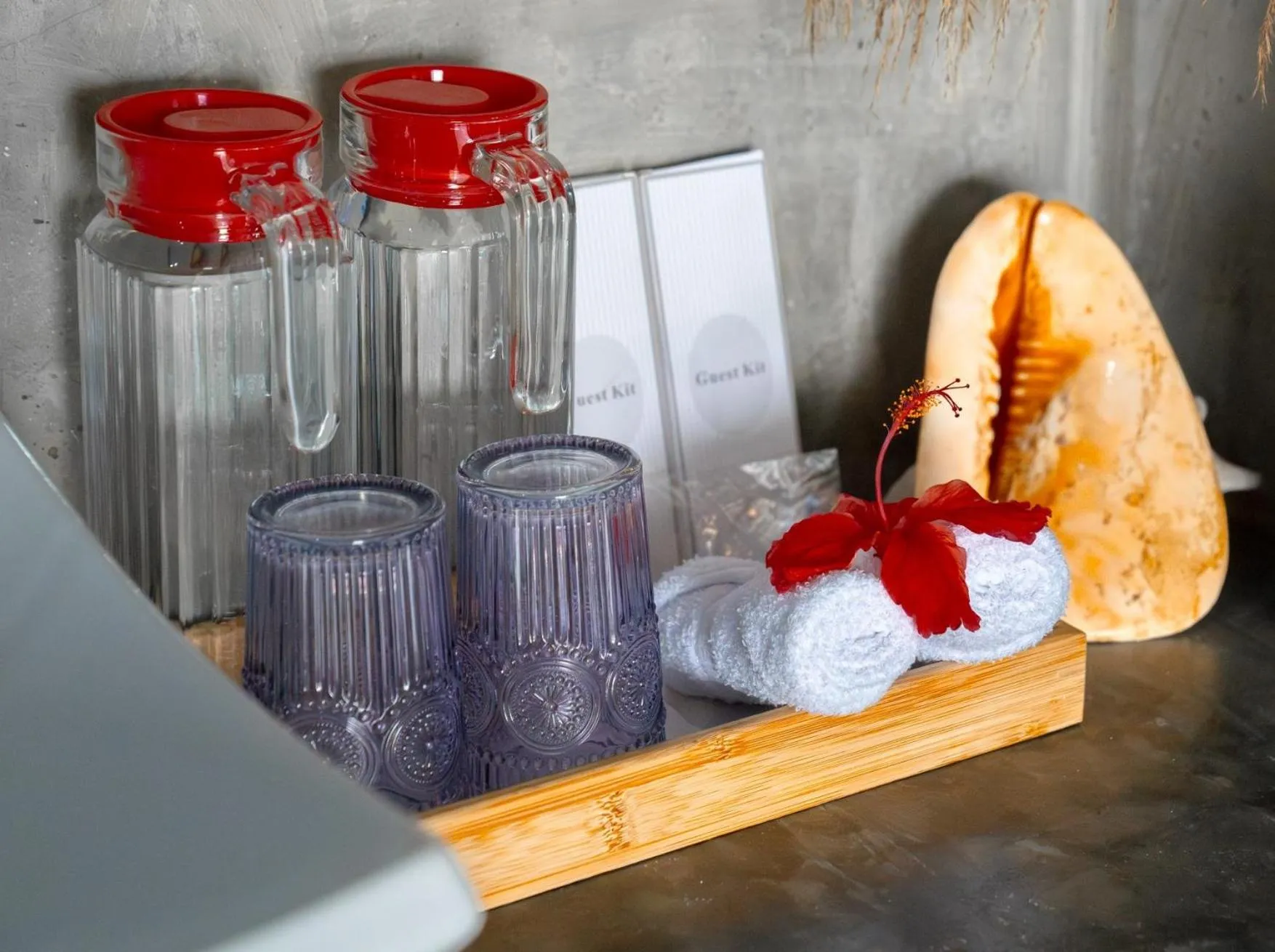 Bathroom in Bamboo Surf Beach