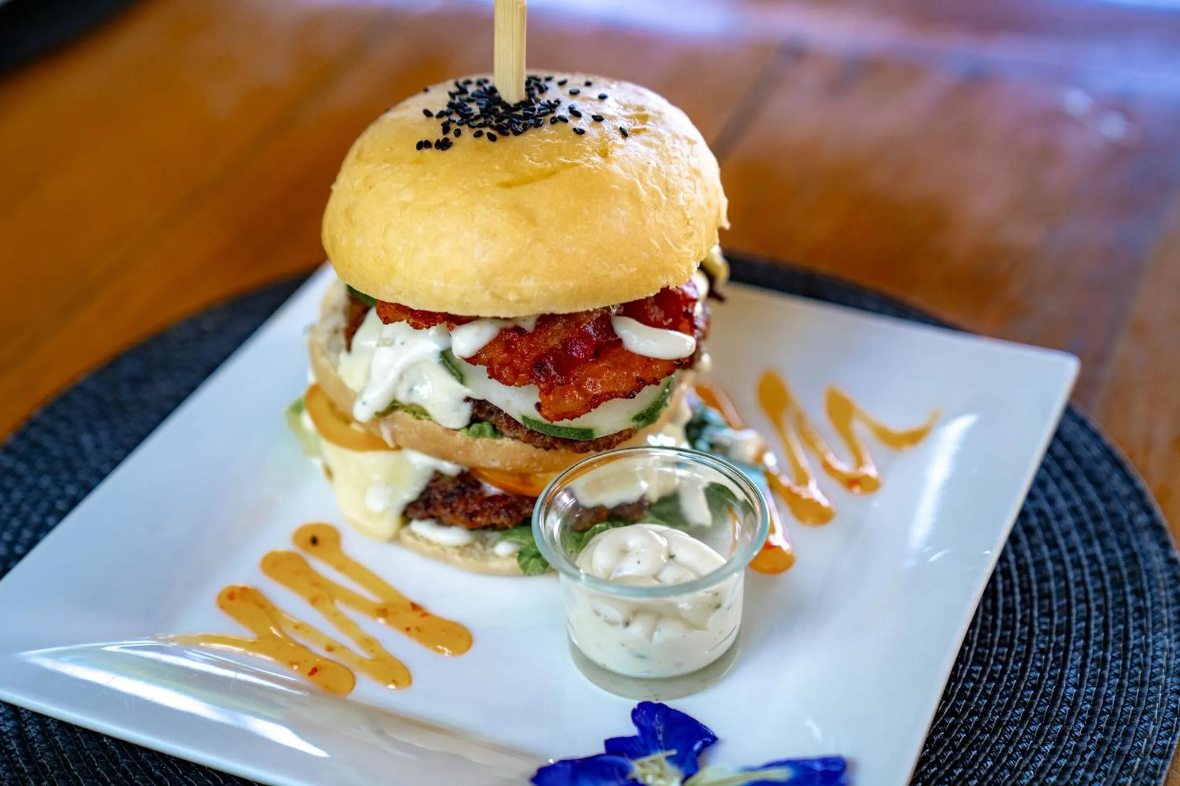 Lunch in Bamboo Surf Beach