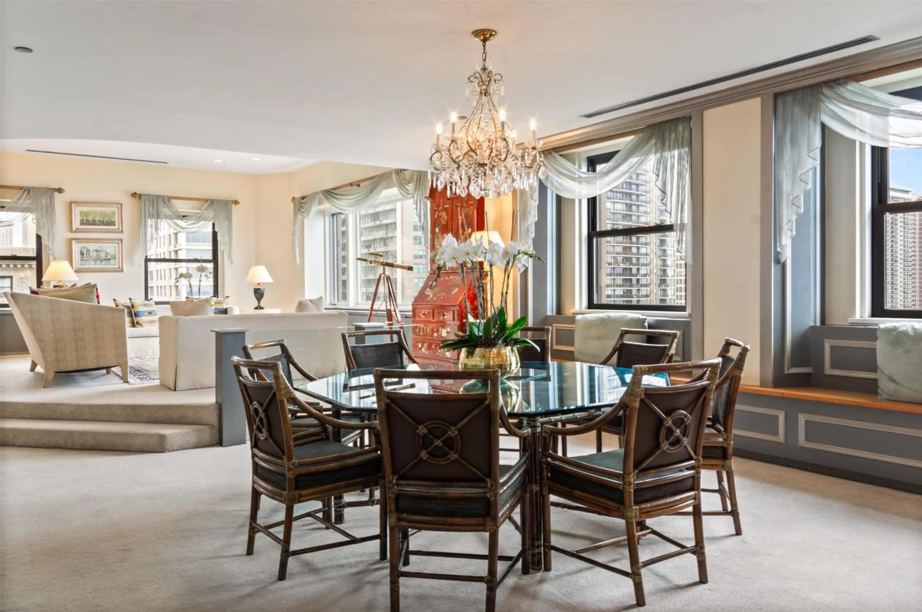 Living room in The Drake Hotel