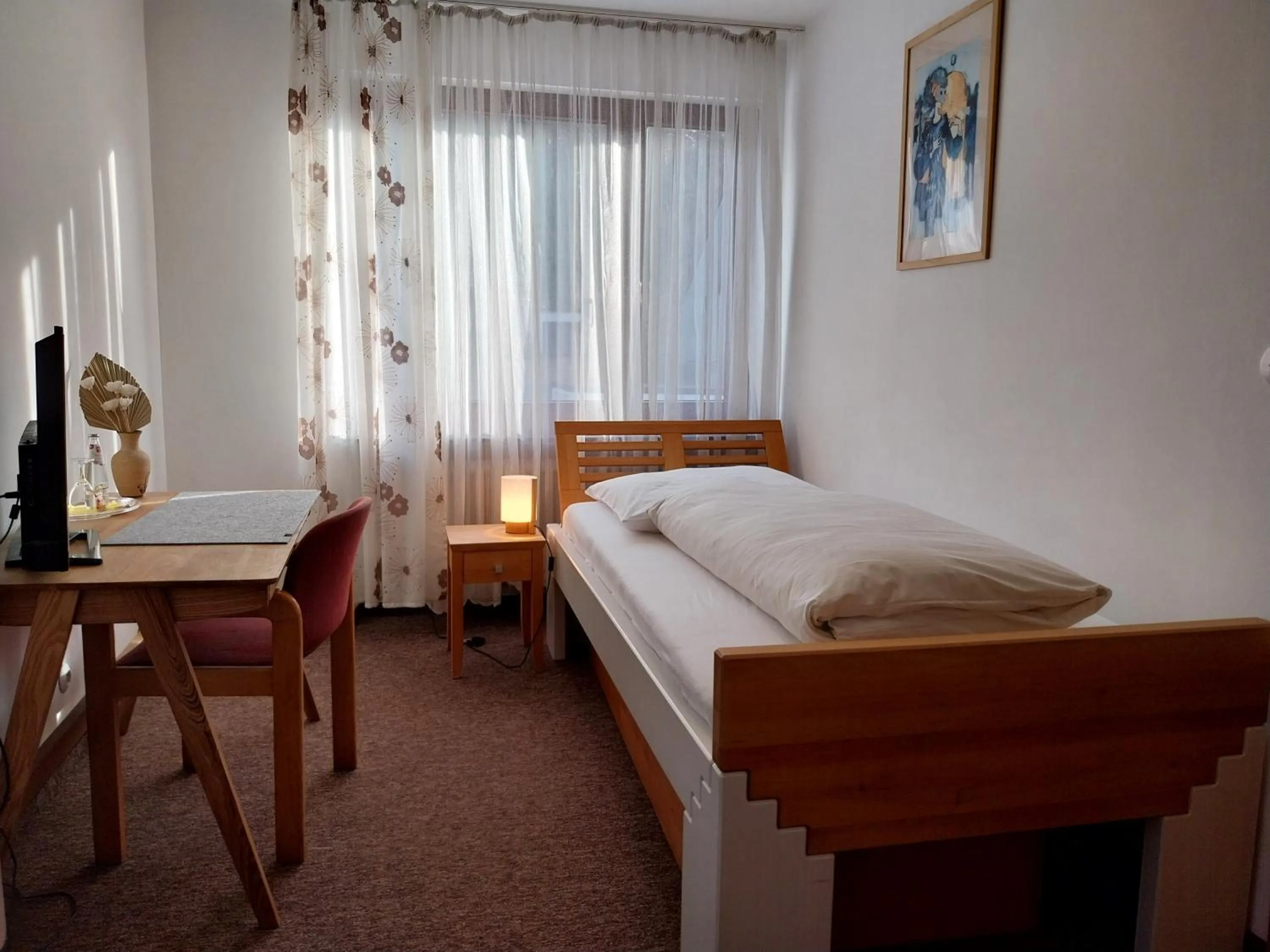 Bed in Gästehaus Langhammer