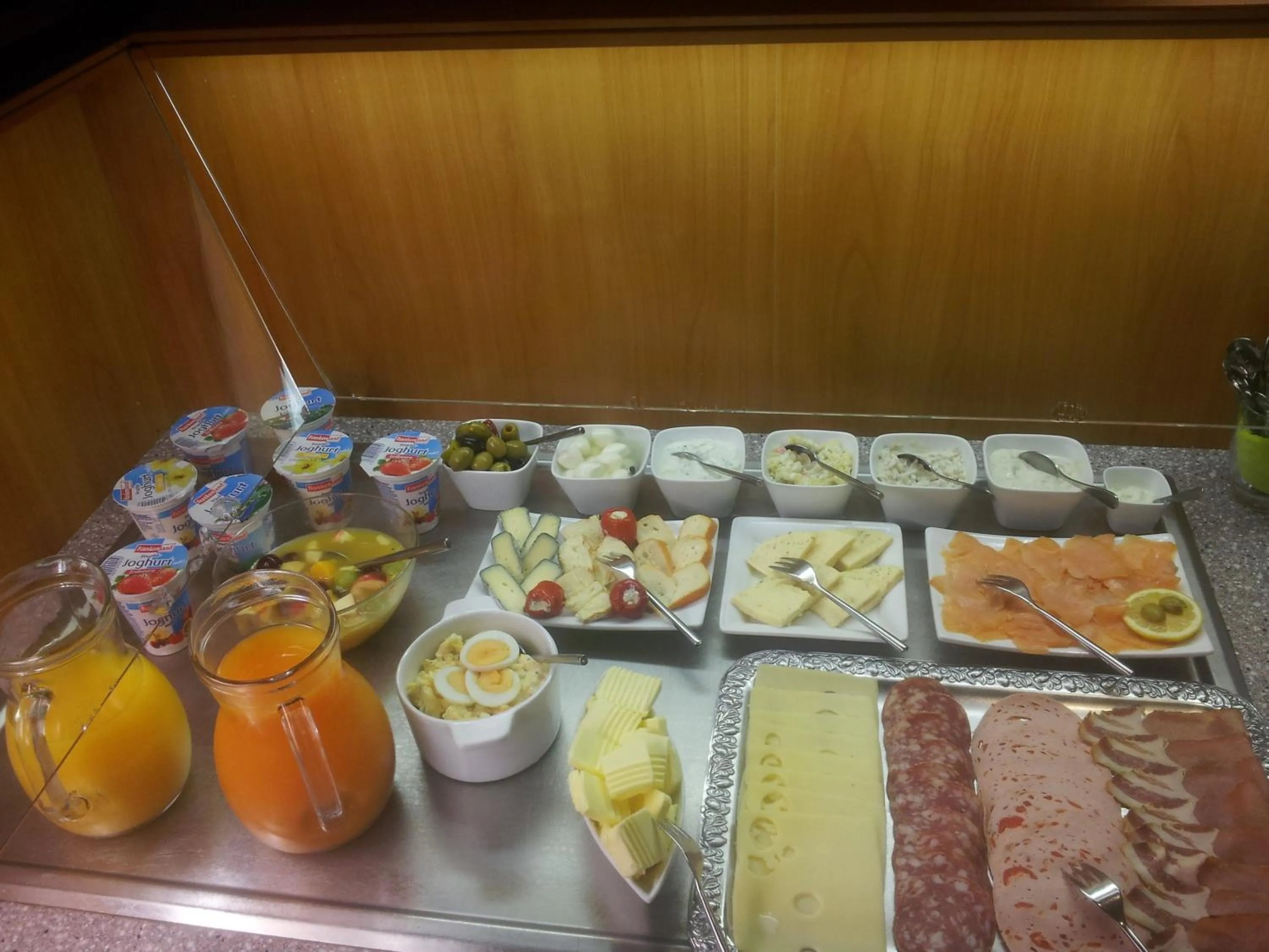 Food and drinks in Gästehaus Langhammer