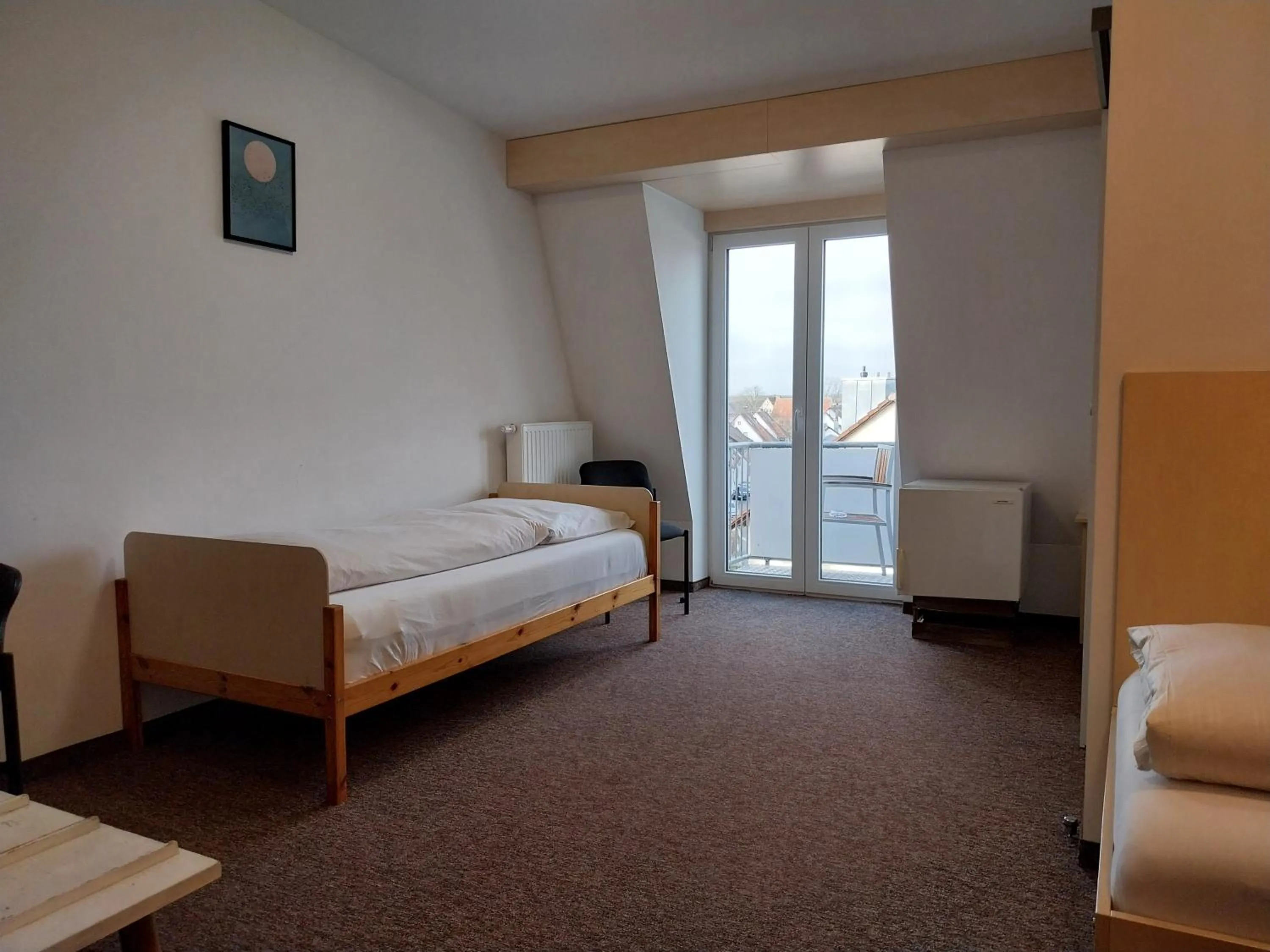 Bed in Gästehaus Langhammer