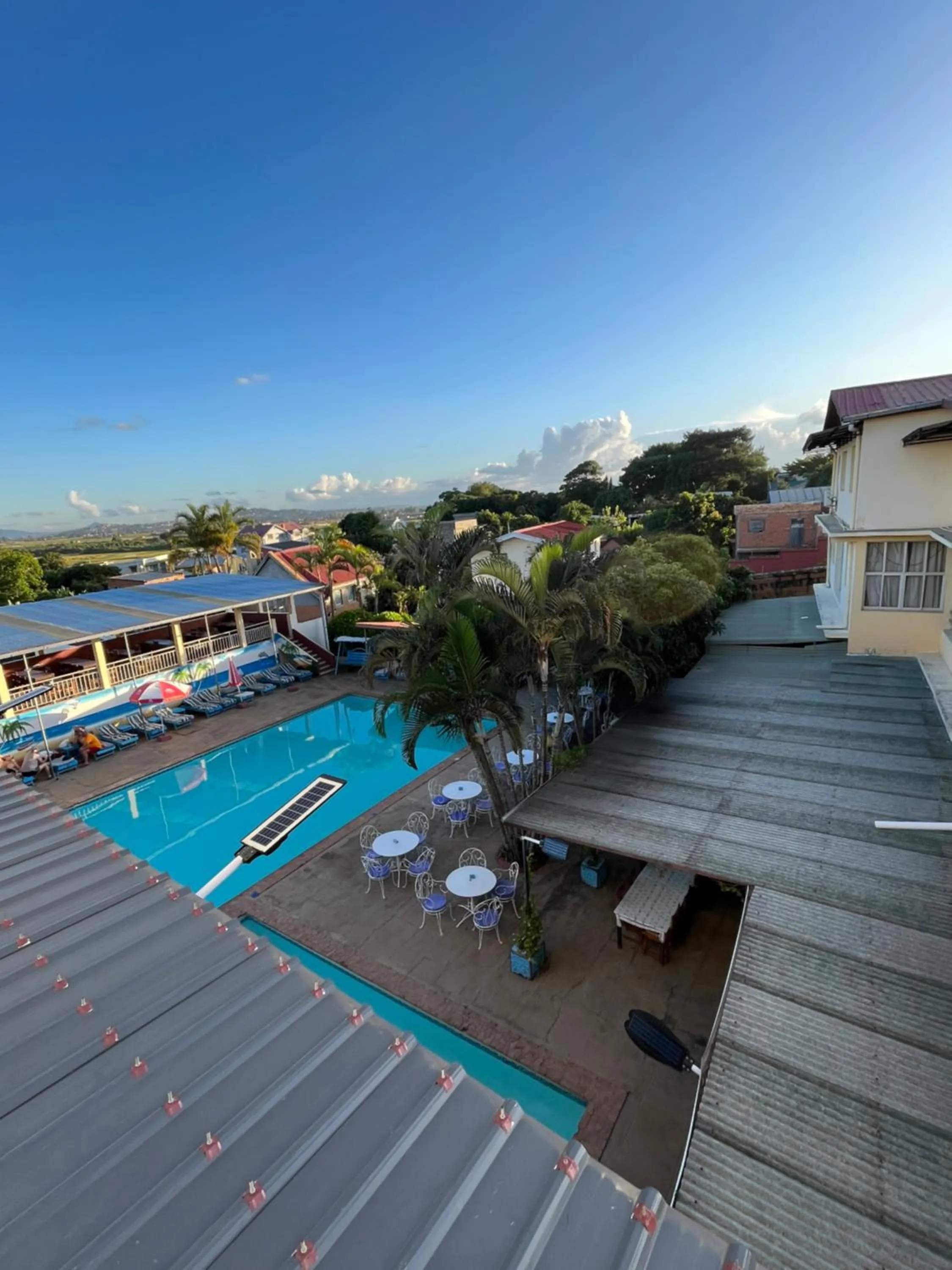 Pool view in Hôtel - Appartement meublé " LES FLOTS BLEU "