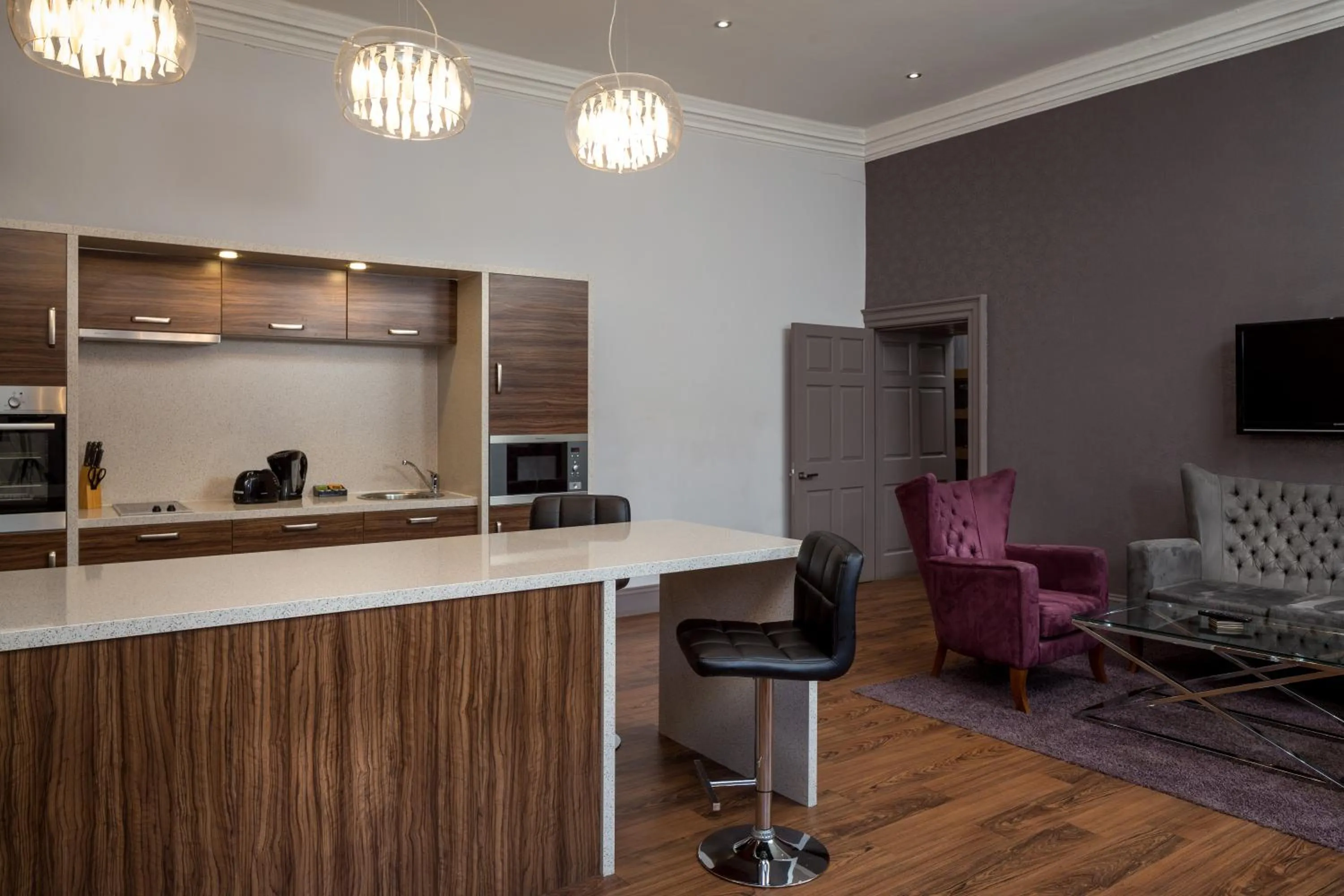 Kitchen or kitchenette in Roomzzz Newcastle City