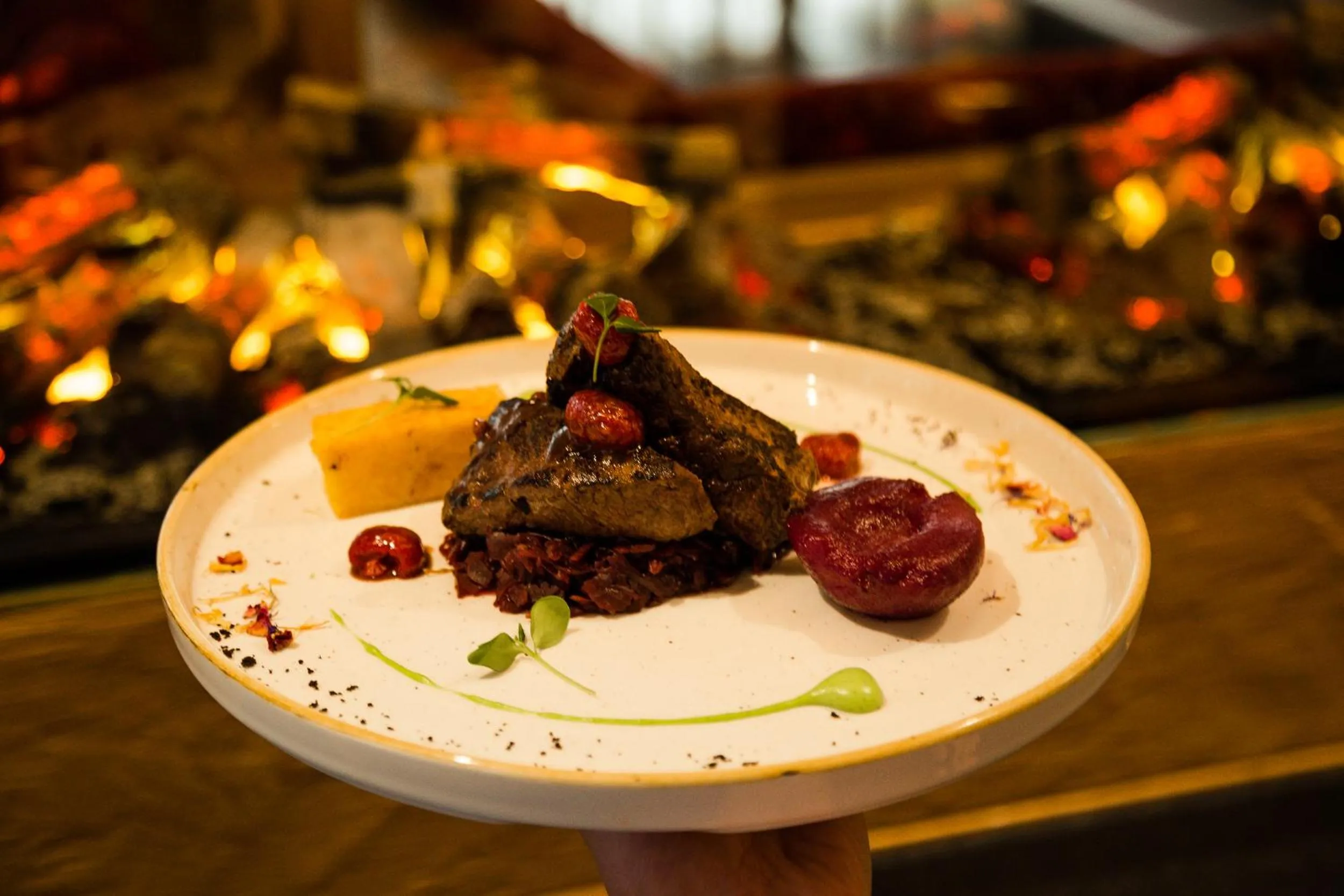 Restaurant/places to eat in Freina Mountain Lifestyle Hotel