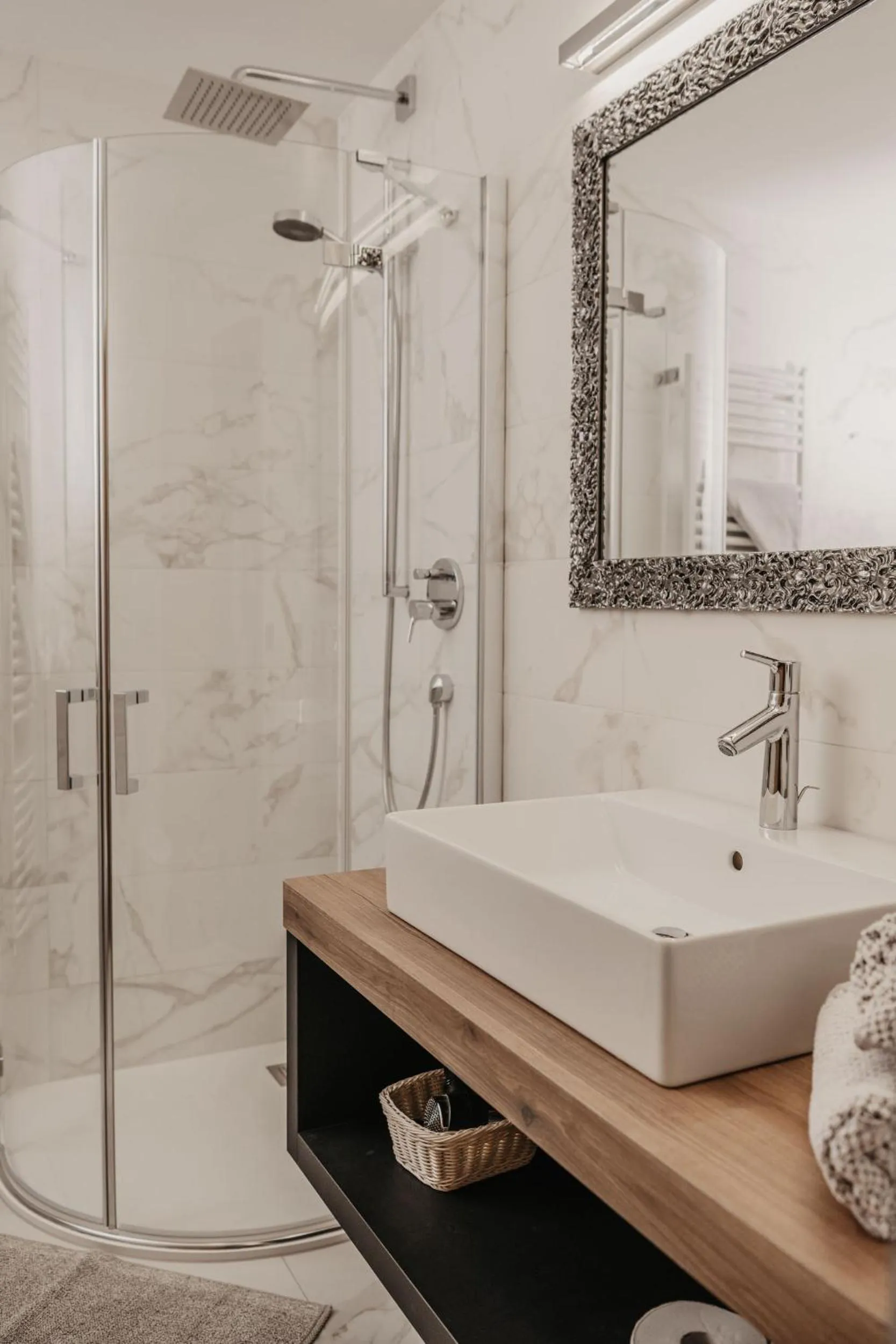 Bathroom in Freina Mountain Lifestyle Hotel