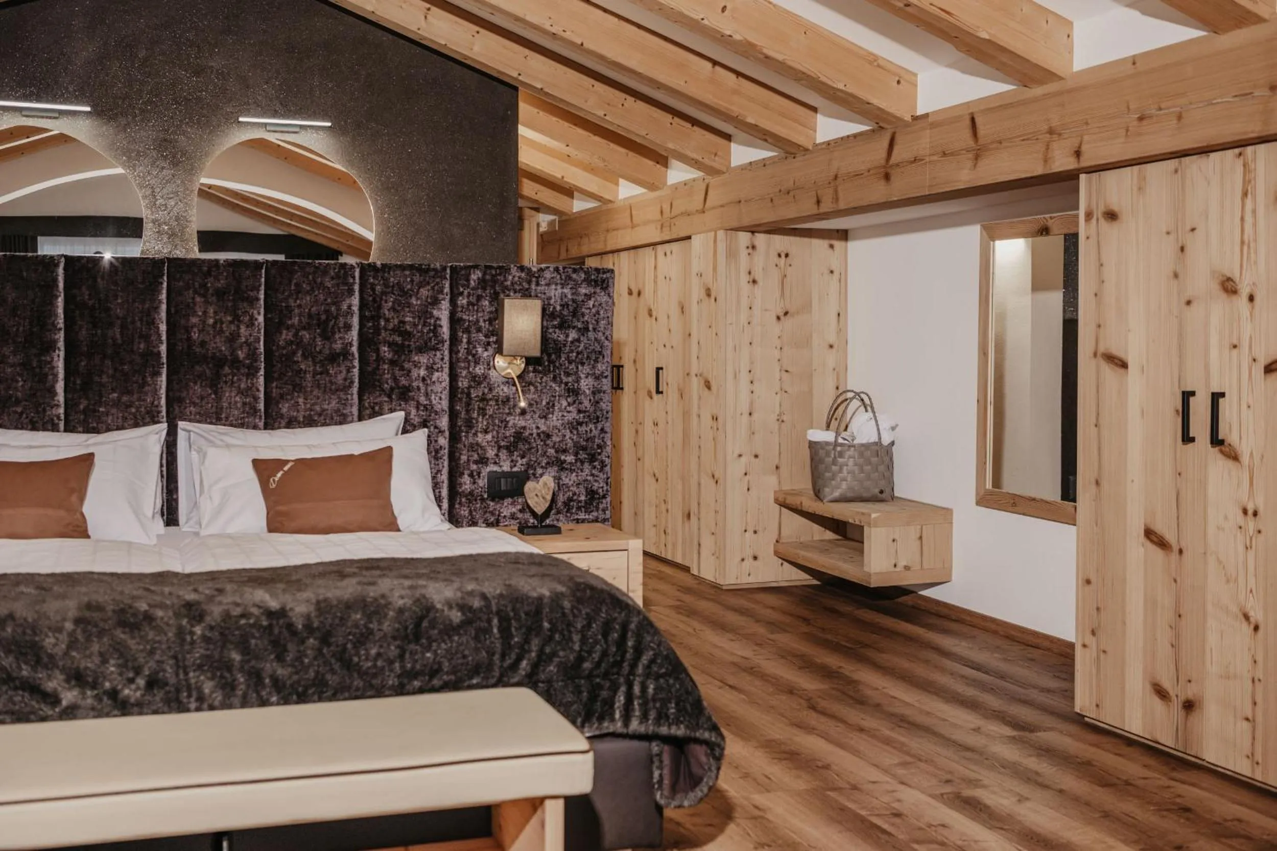 Bedroom, Bed in Freina Mountain Lifestyle Hotel