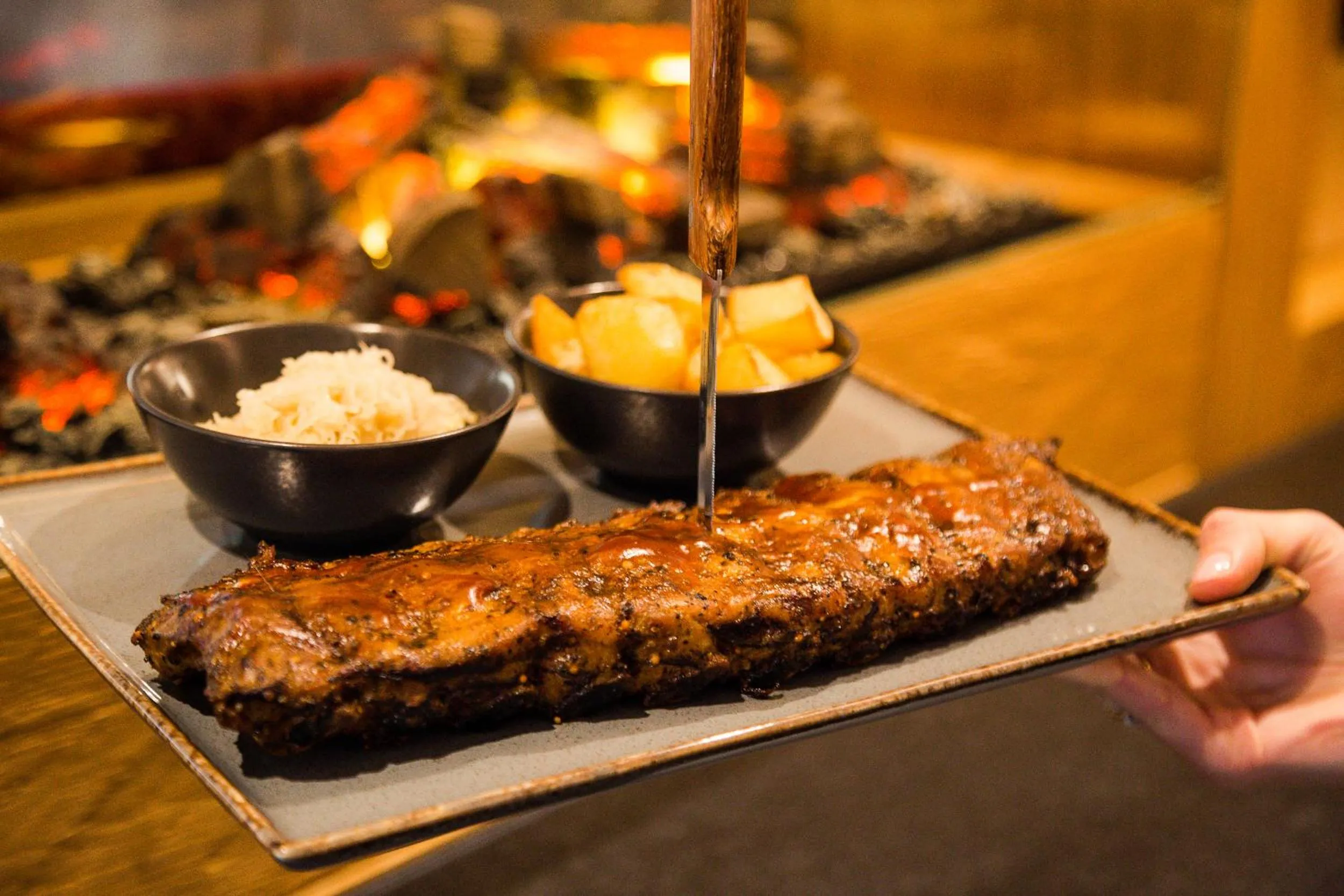 Restaurant/places to eat in Freina Mountain Lifestyle Hotel