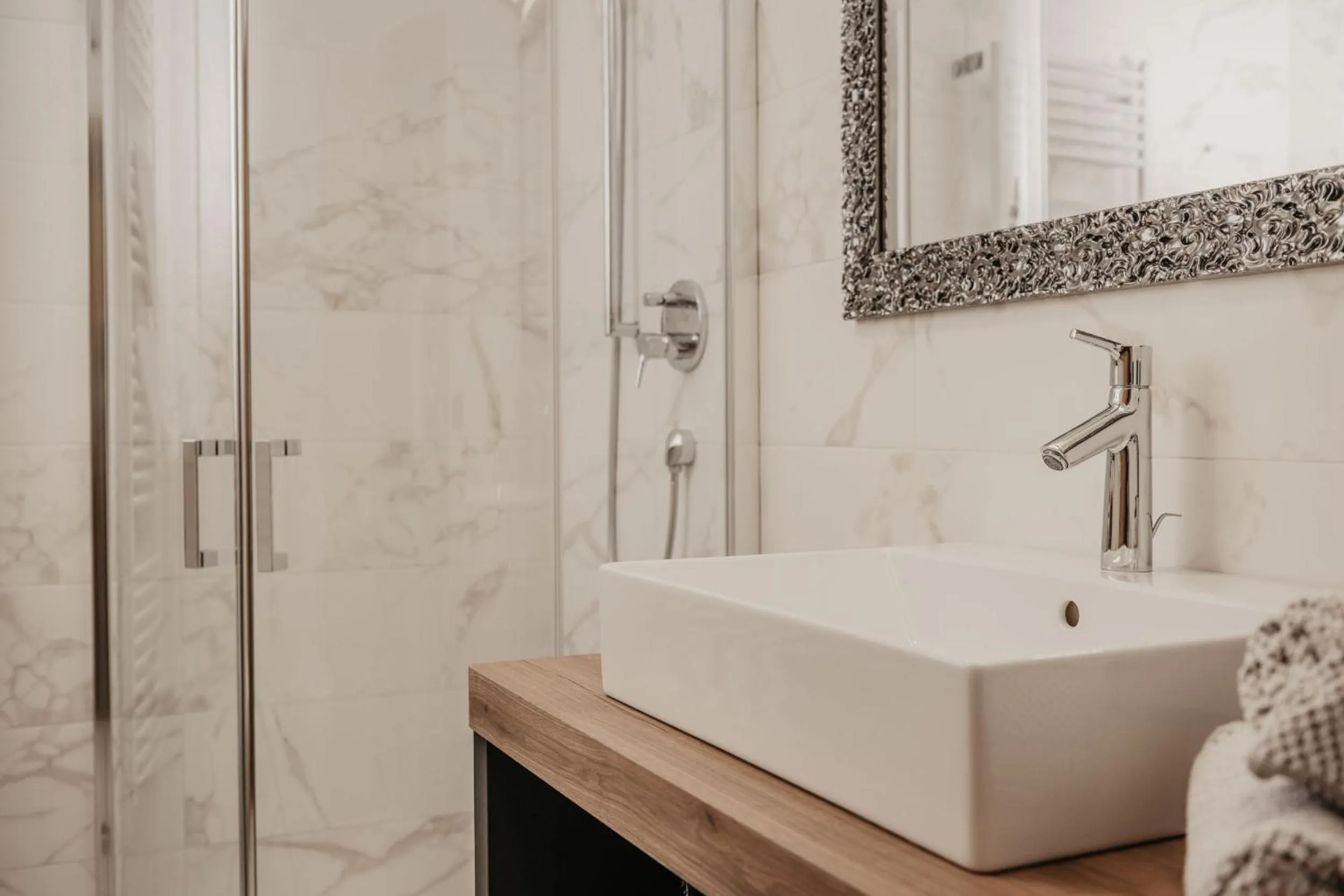 Bathroom in Freina Mountain Lifestyle Hotel