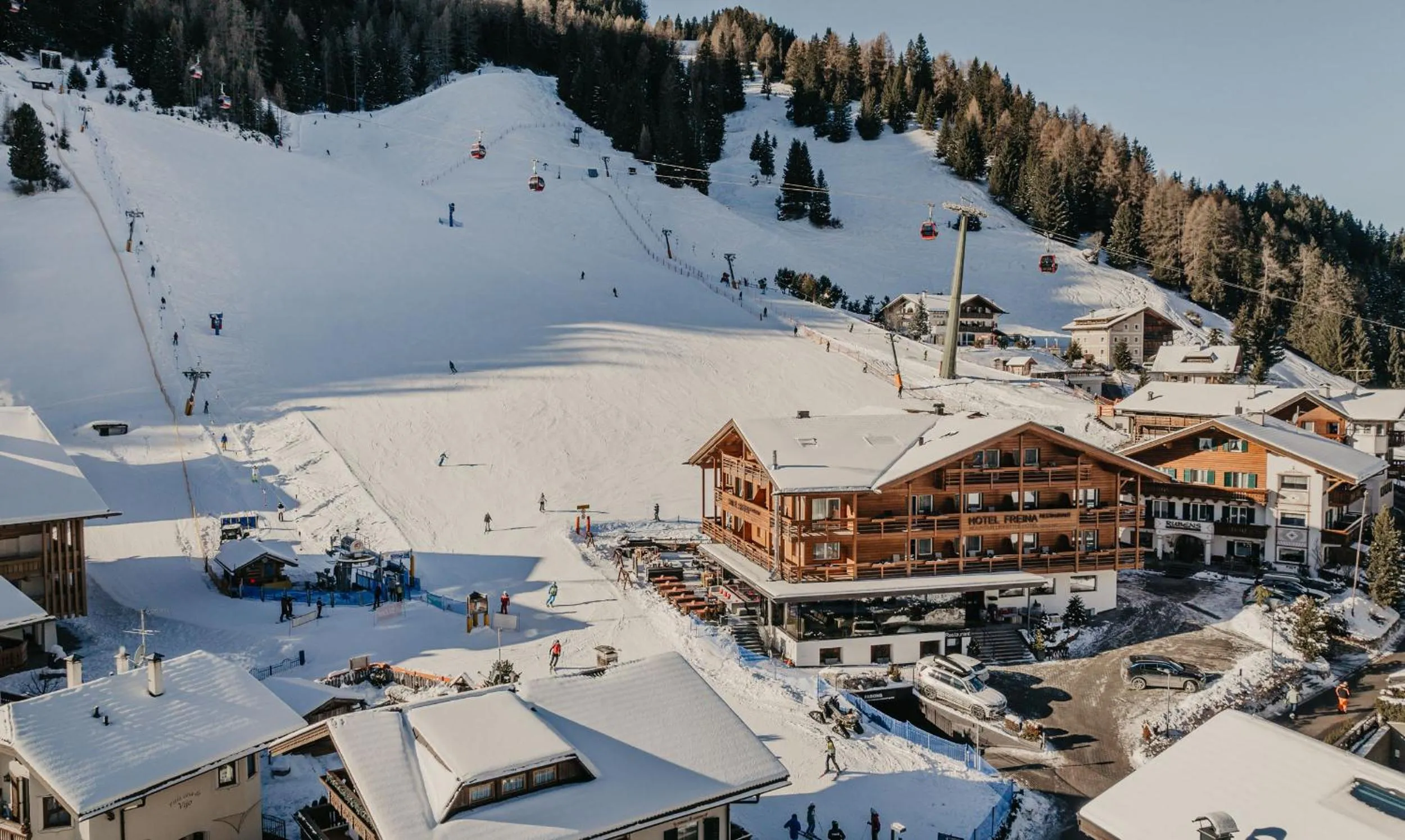 Property building in Freina Mountain Lifestyle Hotel