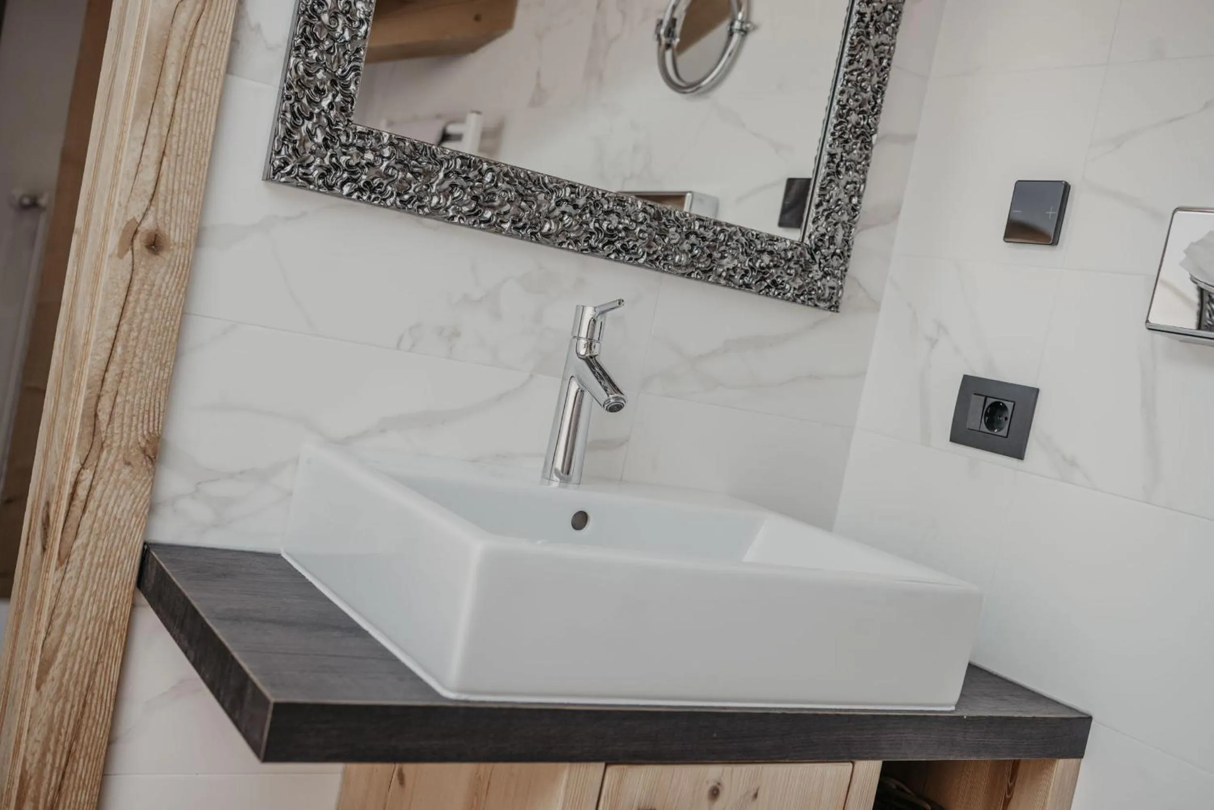 Bathroom in Freina Mountain Lifestyle Hotel