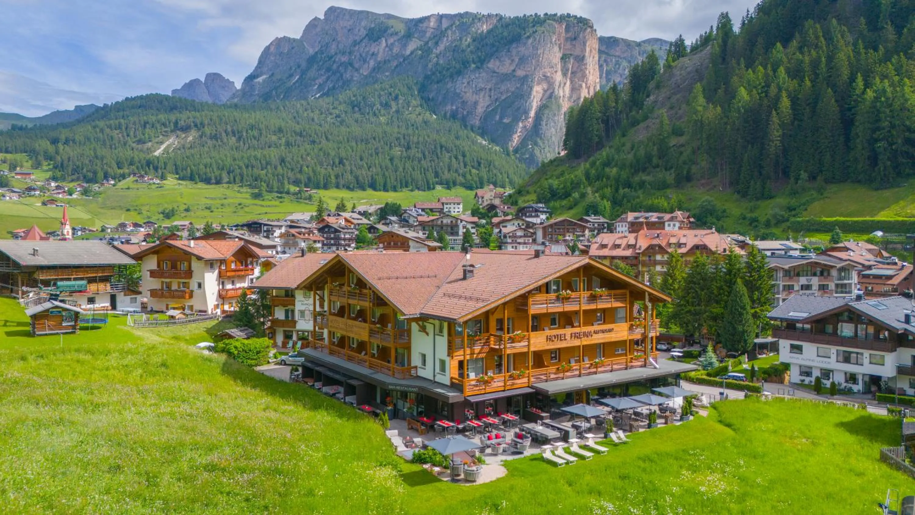 Property building in Freina Mountain Lifestyle Hotel