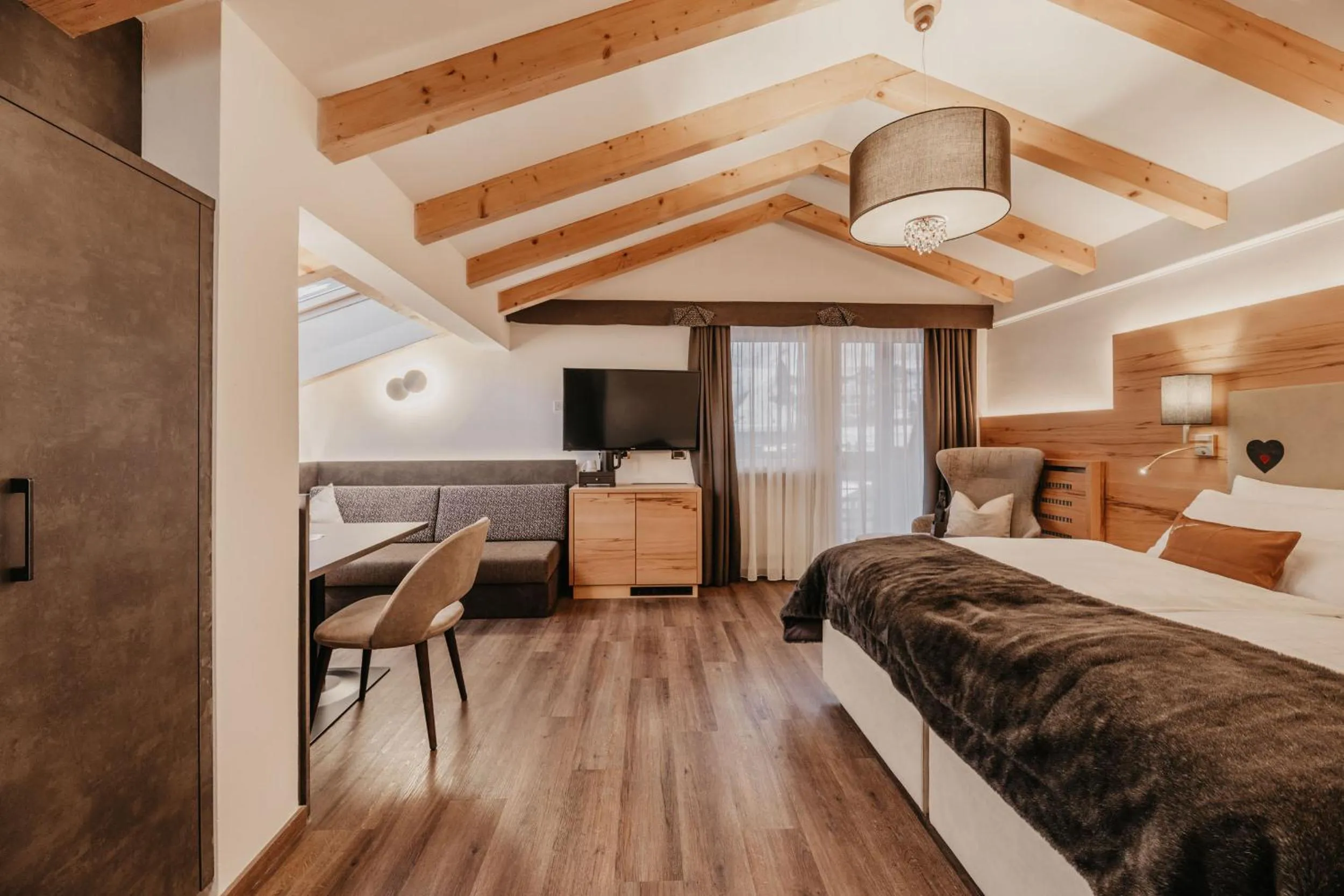 Photo of the whole room, Bed in Freina Mountain Lifestyle Hotel