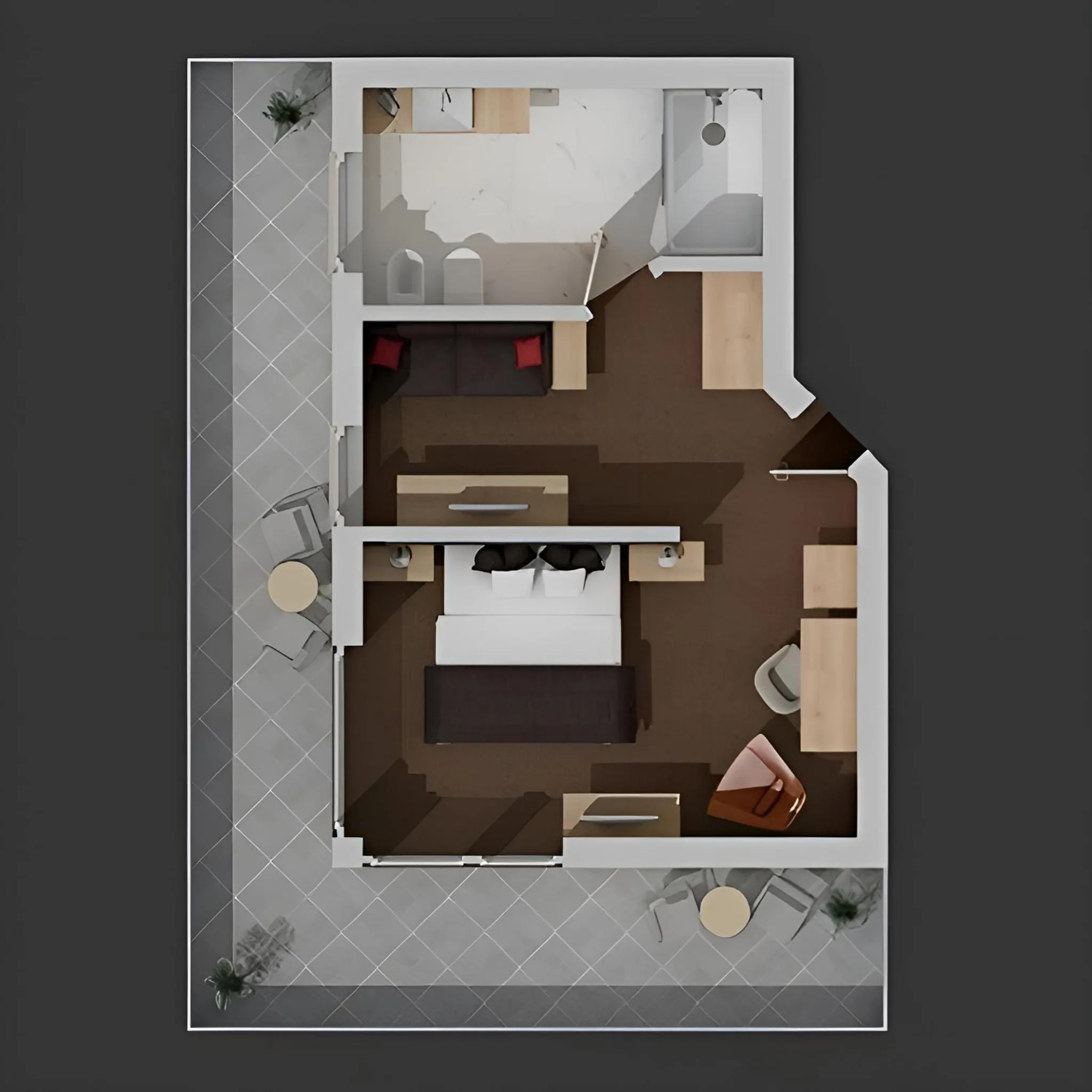 Floor plan in Freina Mountain Lifestyle Hotel