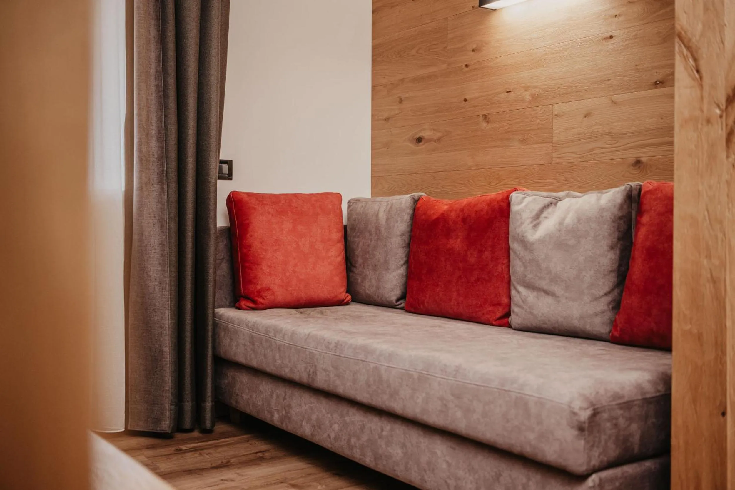 Seating area in Freina Mountain Lifestyle Hotel