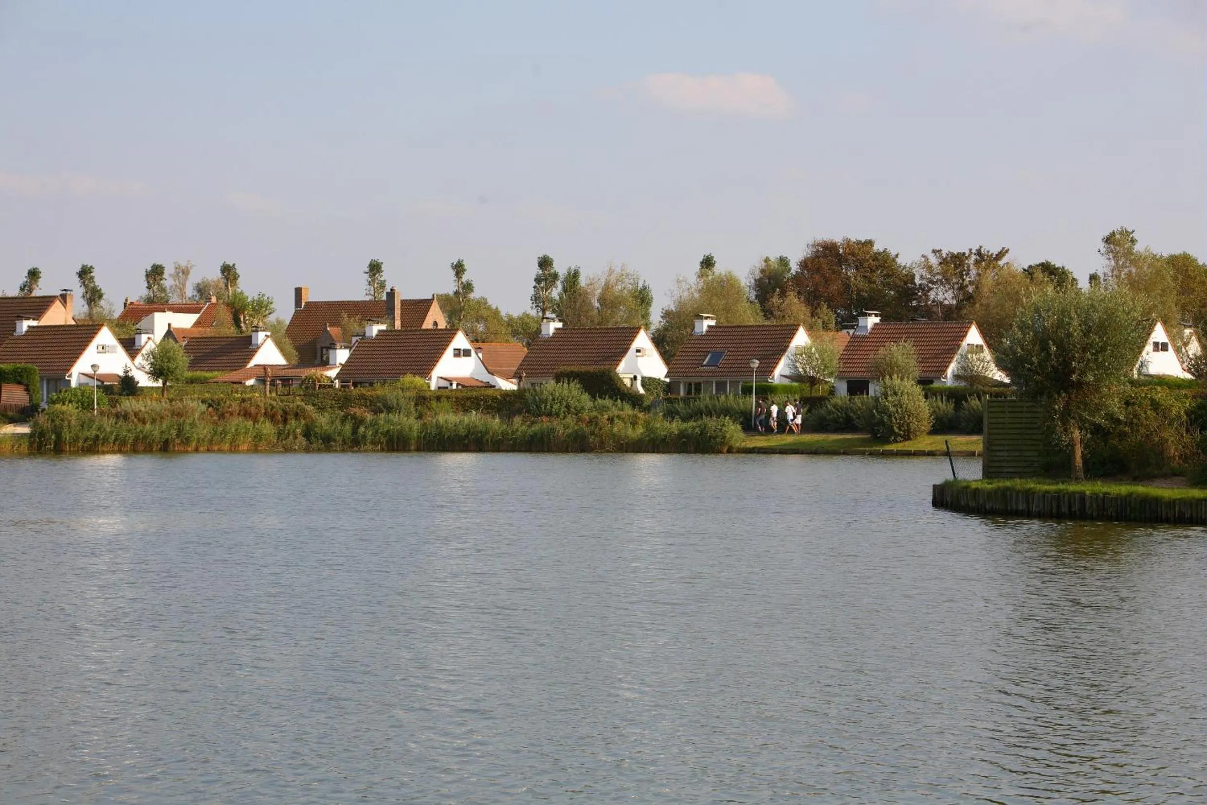 Lake view in Sunparks Oostduinkerke - Plopsaland