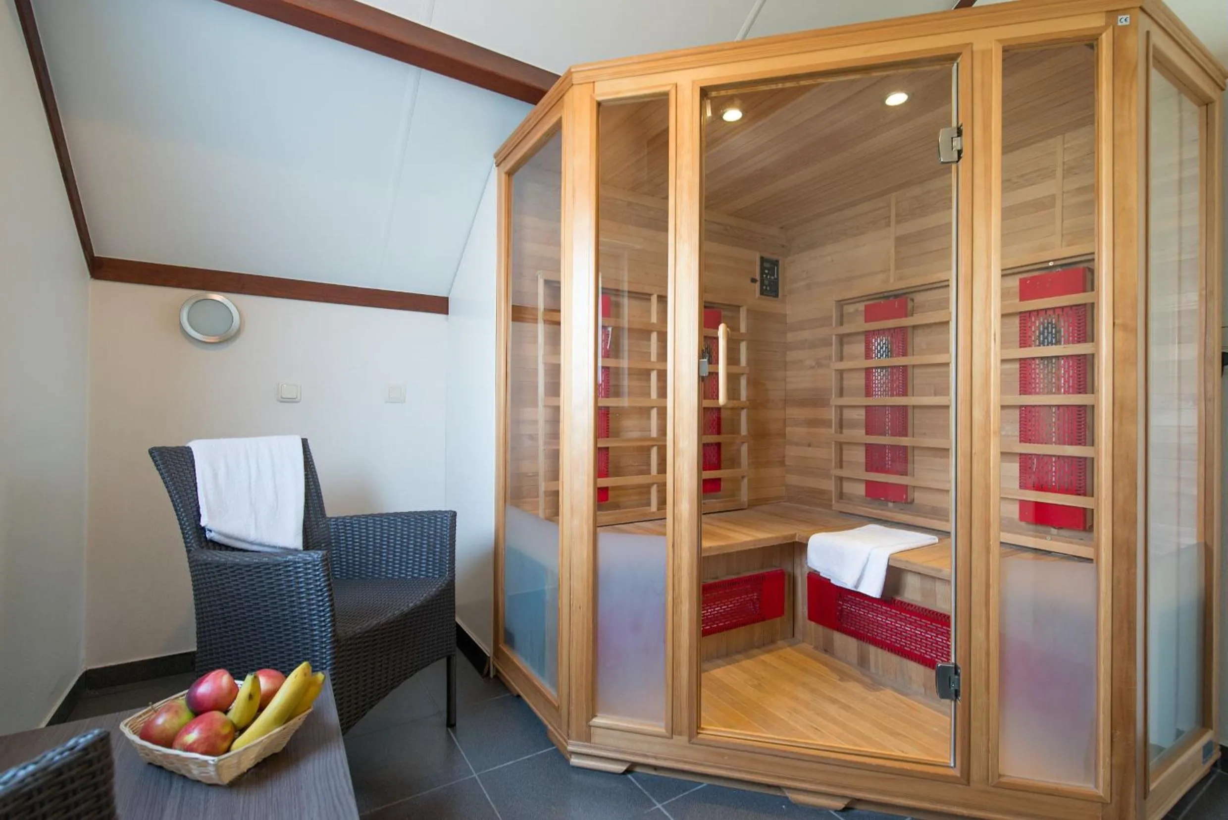 Sauna, Bed in Sunparks Oostduinkerke - Plopsaland