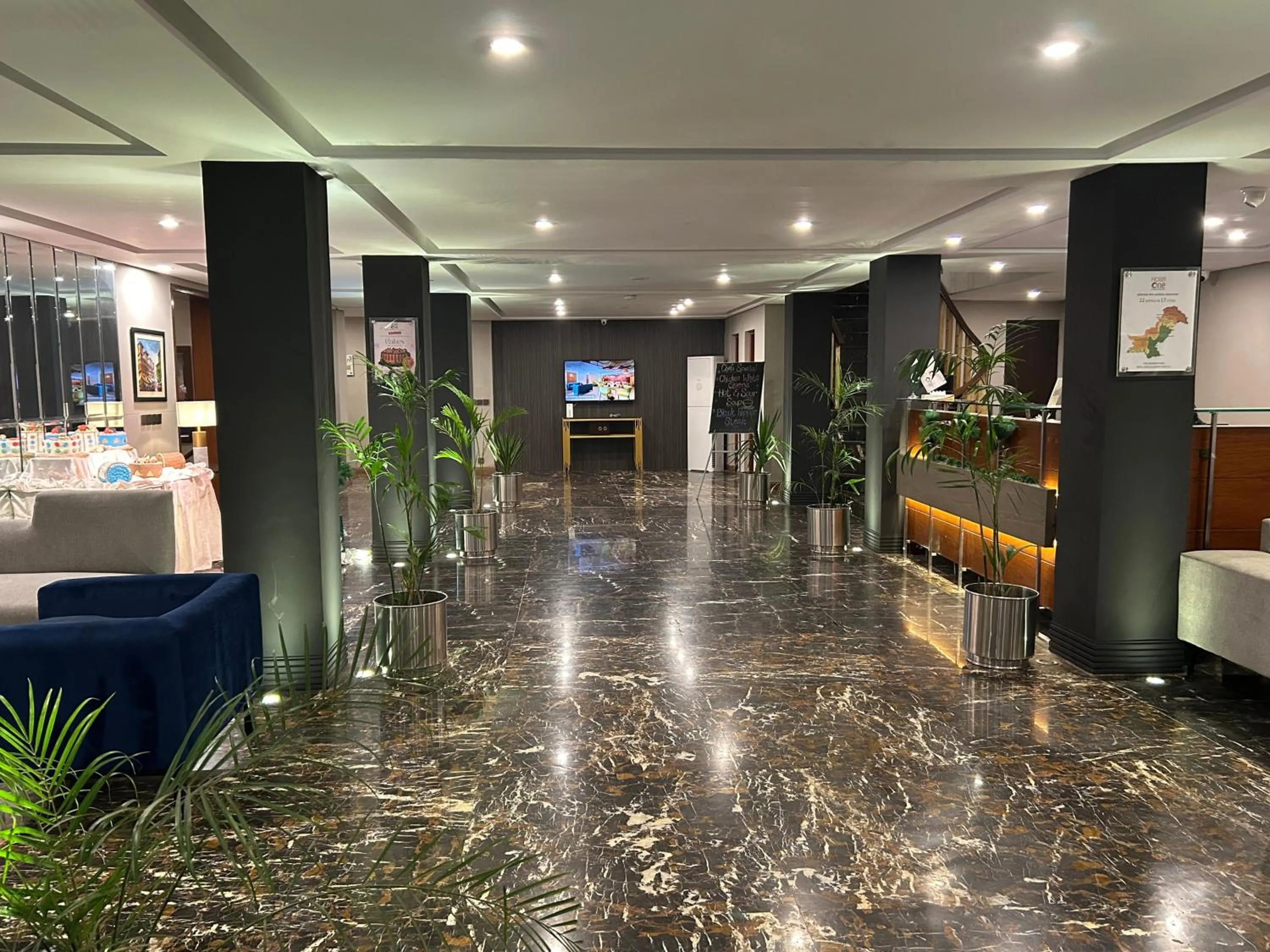 Lobby or reception in Hotel One The Mall, Lahore