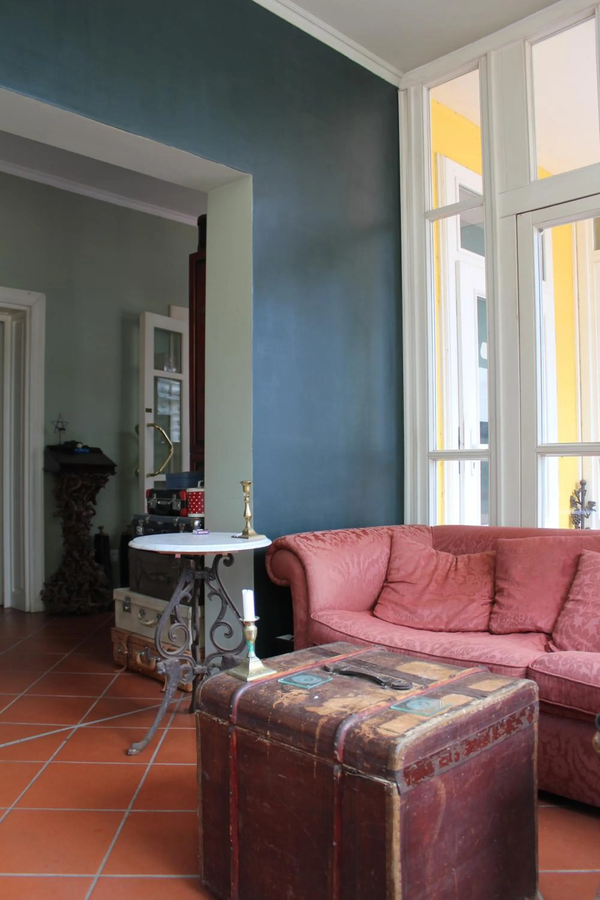 Lobby or reception in Bellevue Gastgeberei