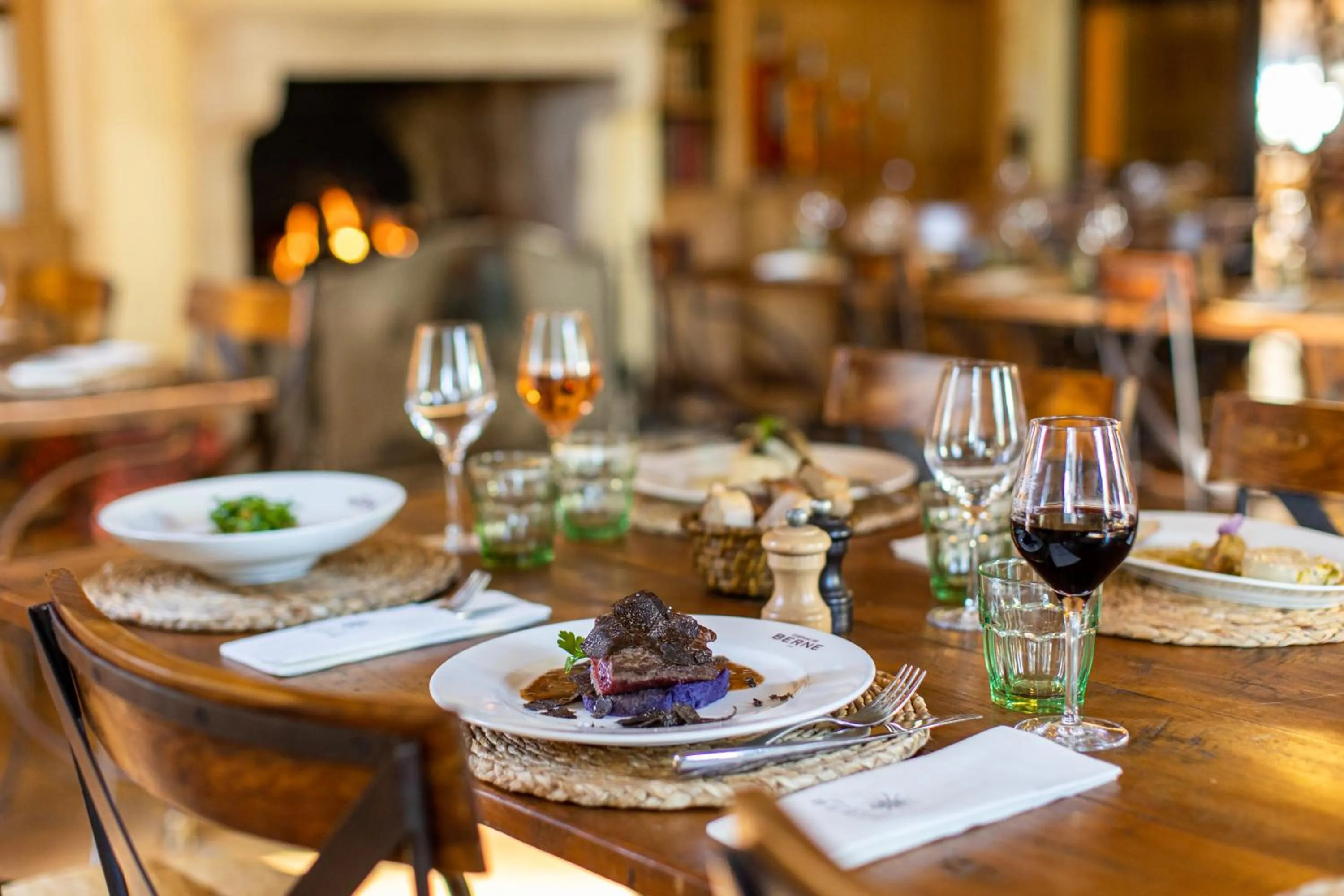 Restaurant/places to eat in Château de Berne