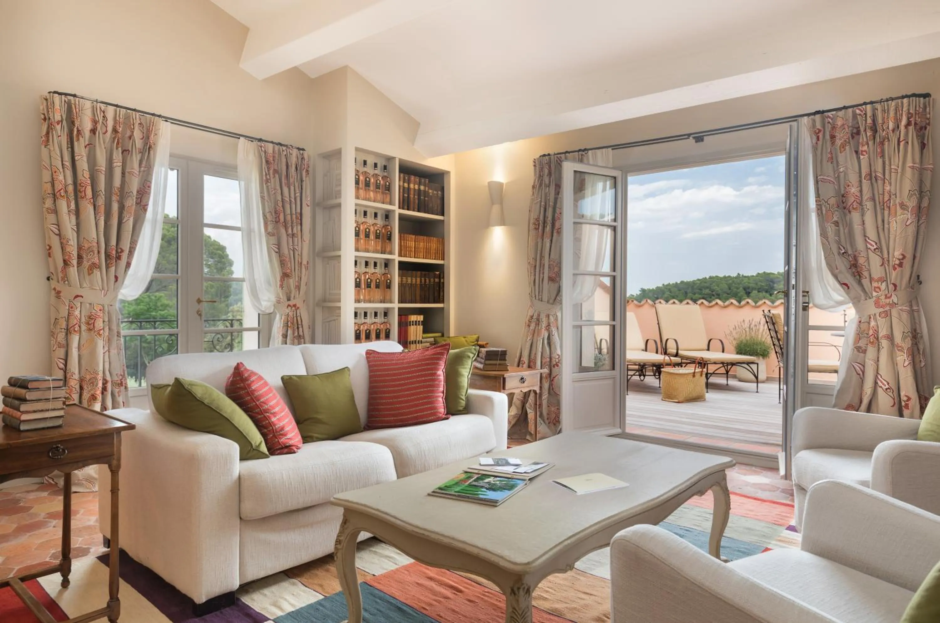 Natural landscape in Château de Berne