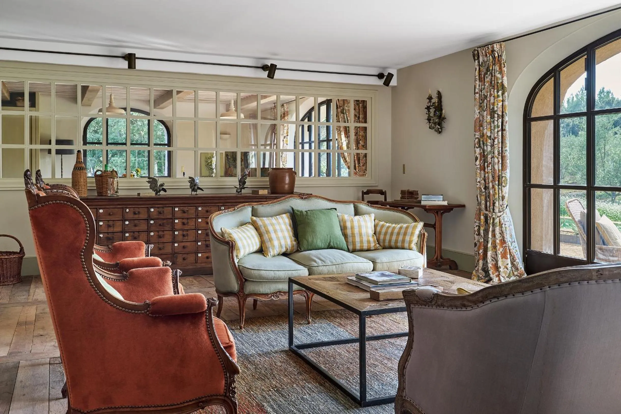 Living room in Château de Berne