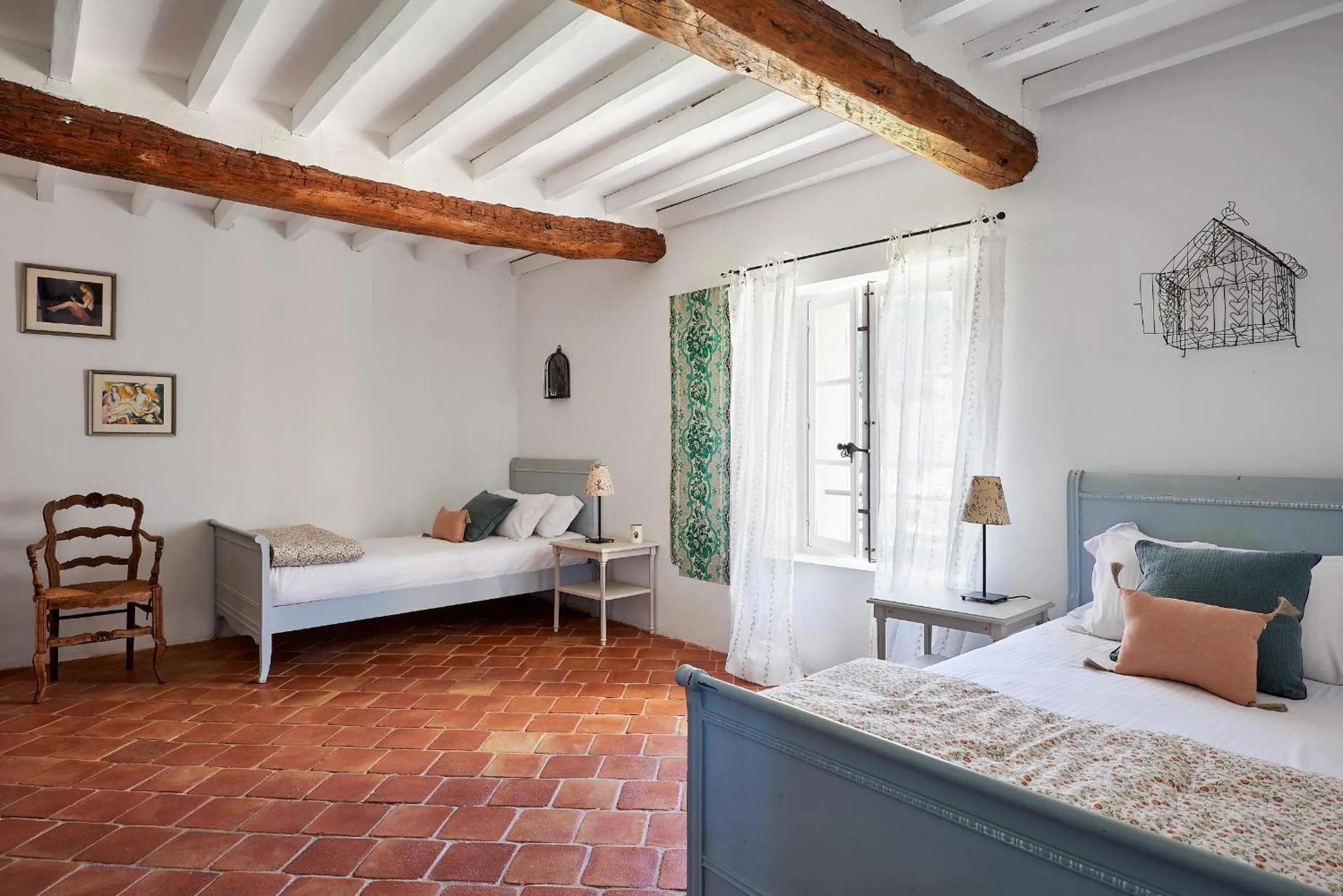 Bedroom, Bed in Château de Berne