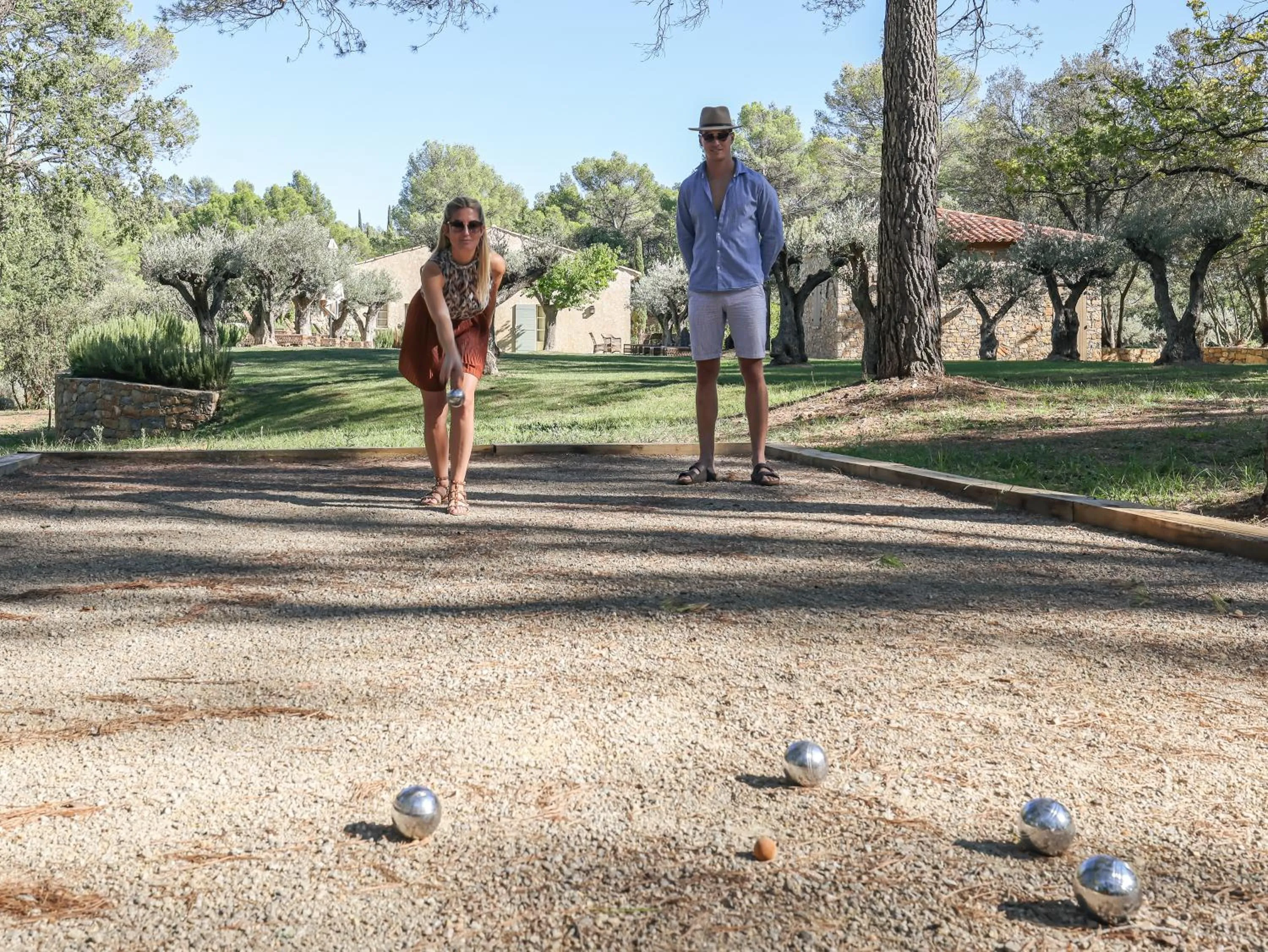 Garden in Château de Berne