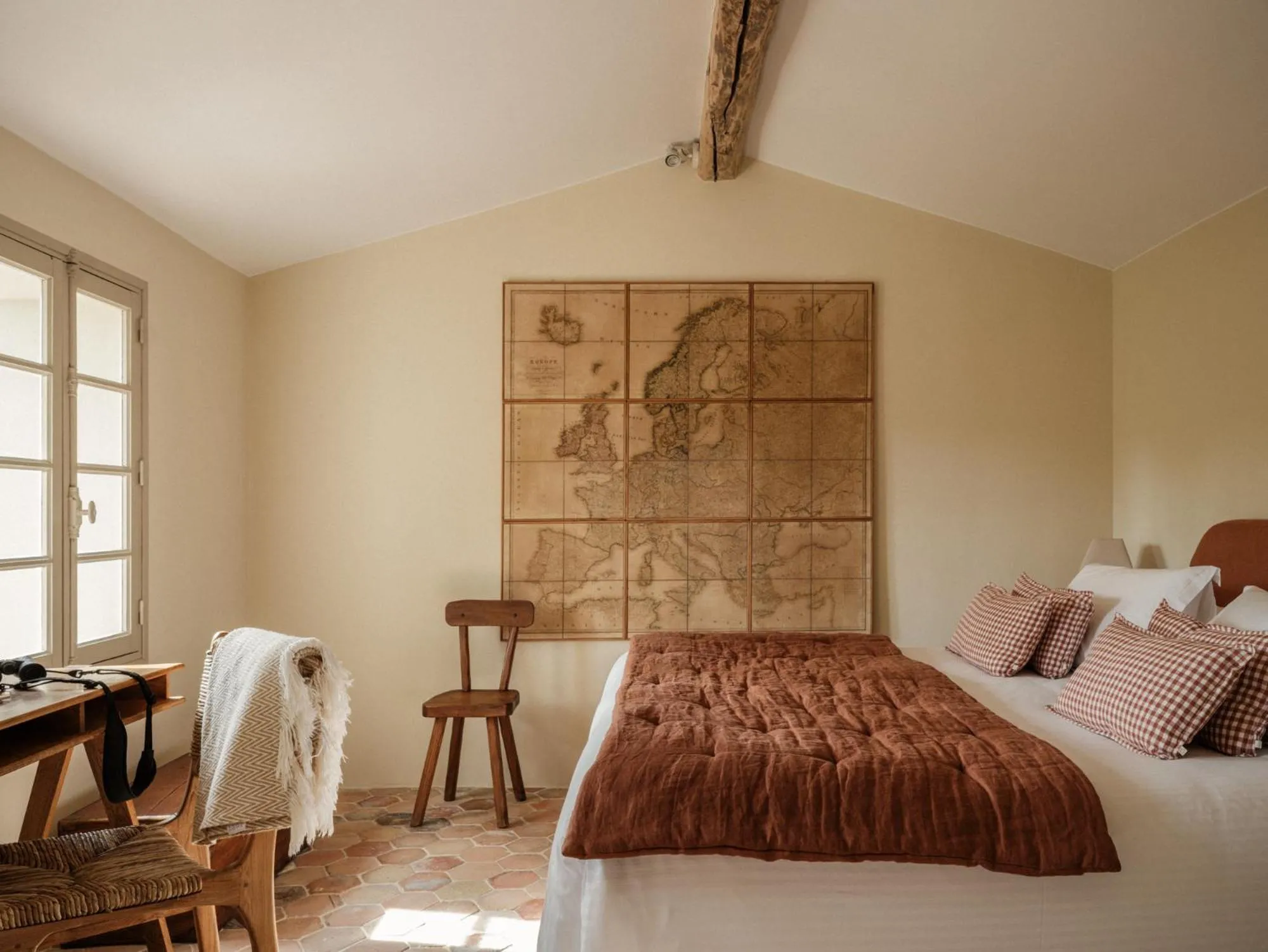 Bed in Château de Berne