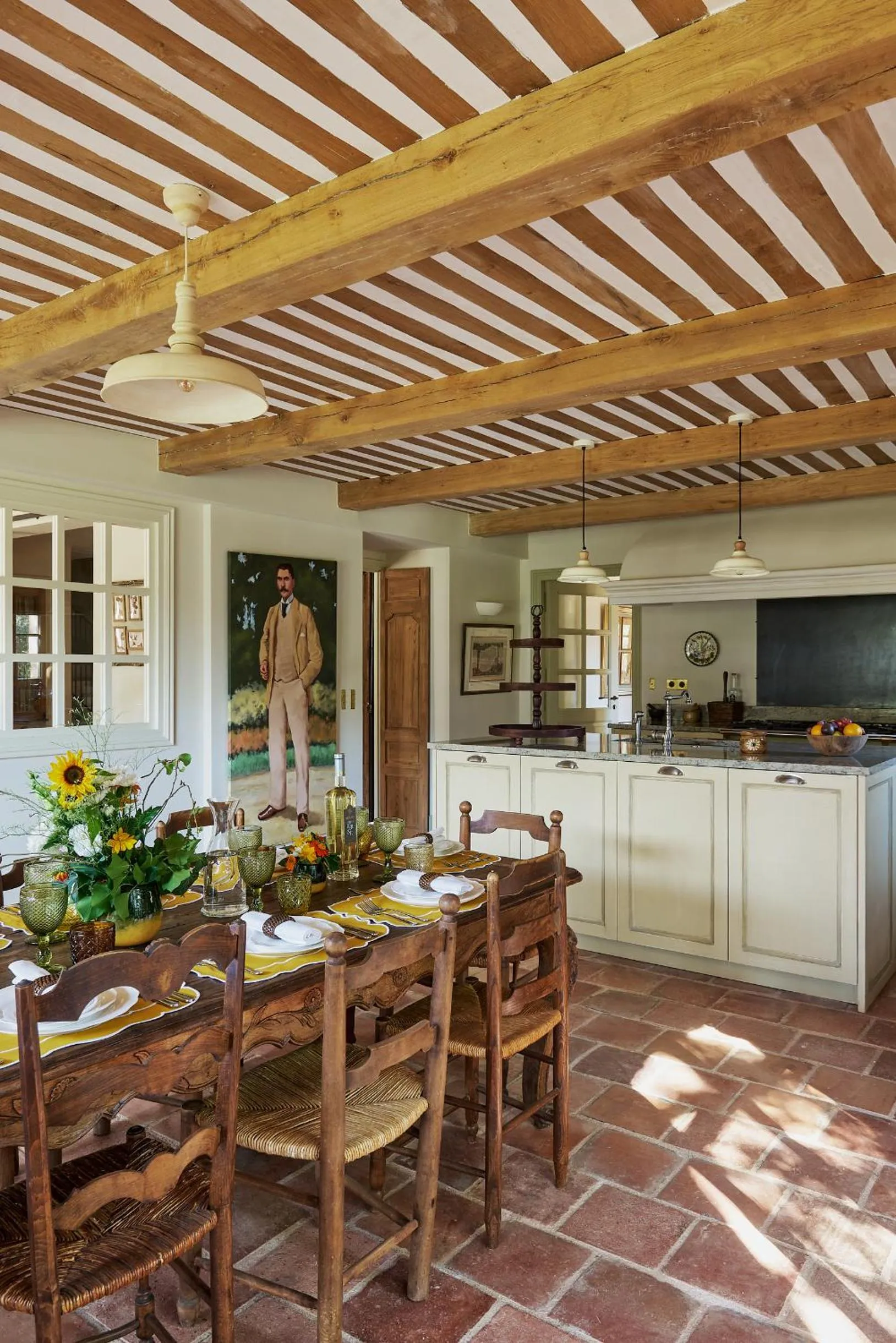kitchen in Château de Berne