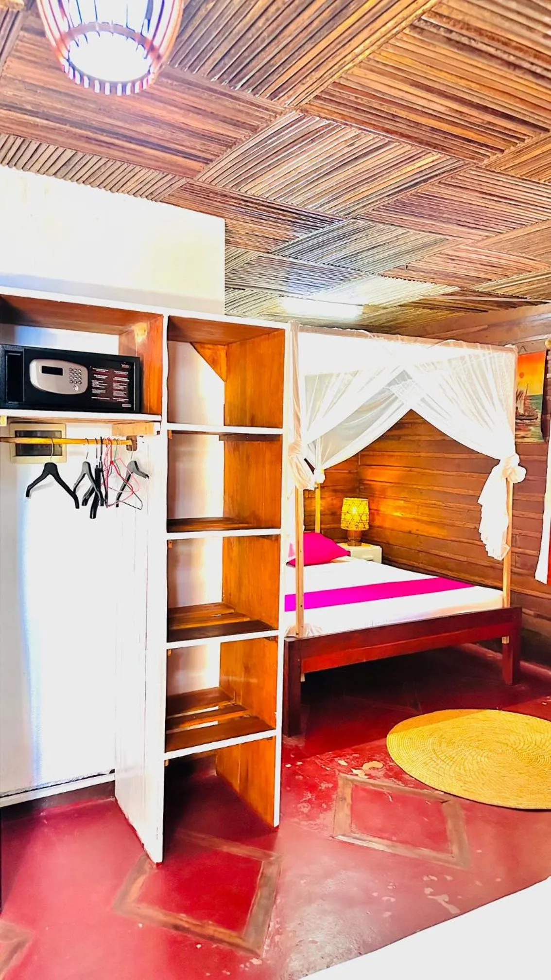 Bed in Bungalows des tropiques