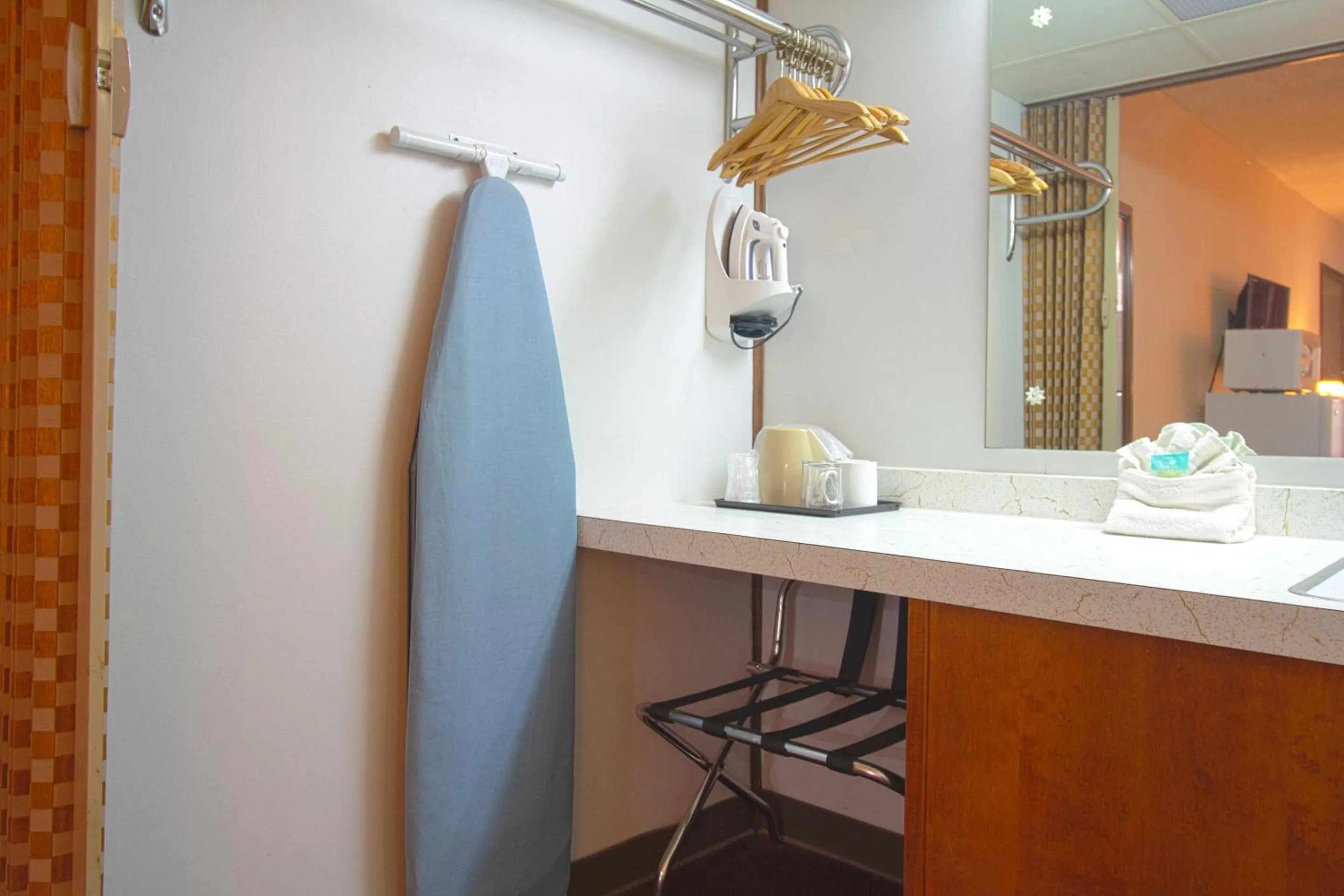 Bathroom in HomeTown Inn By OYO - Liberal, KS