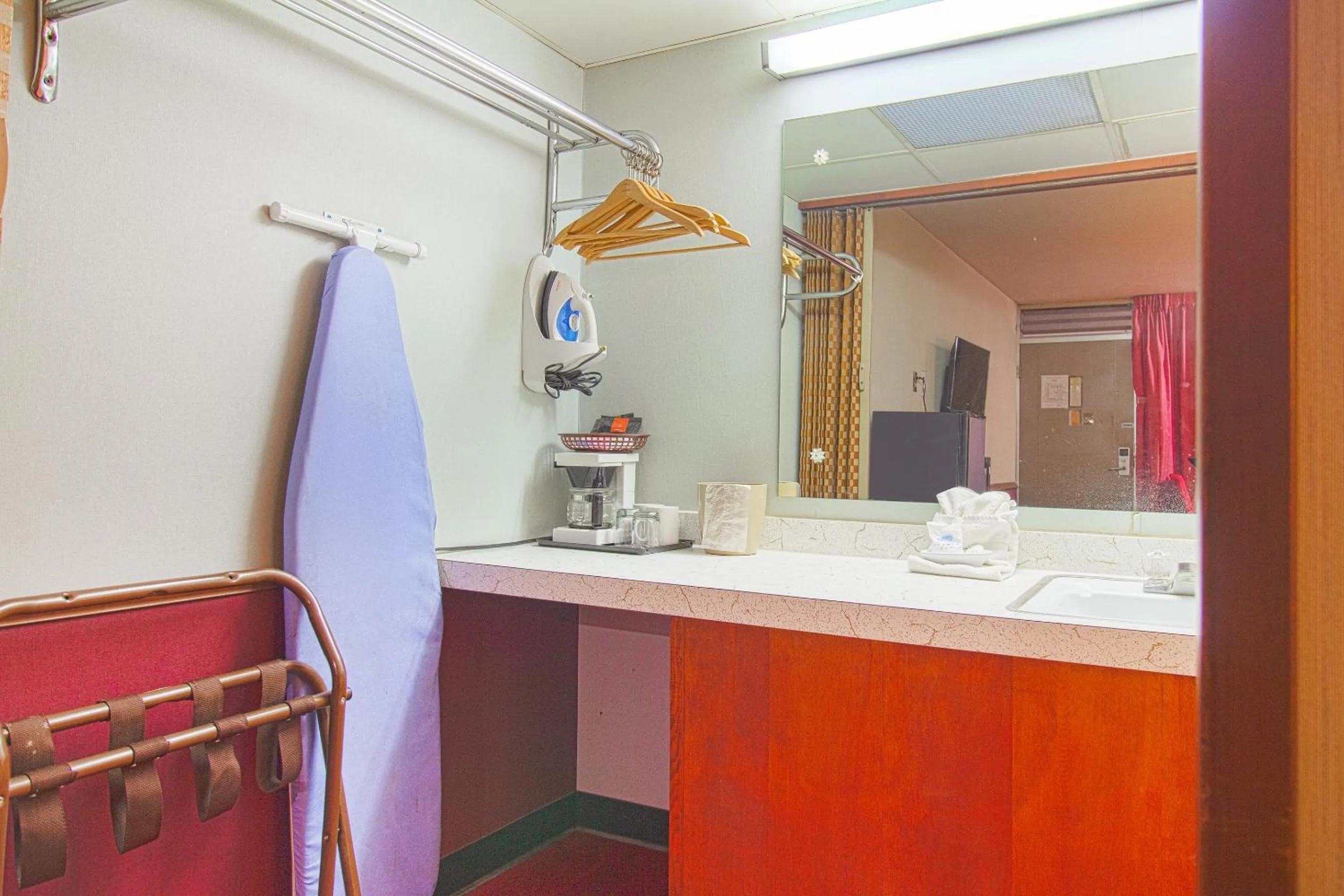 Bathroom in HomeTown Inn By OYO - Liberal, KS