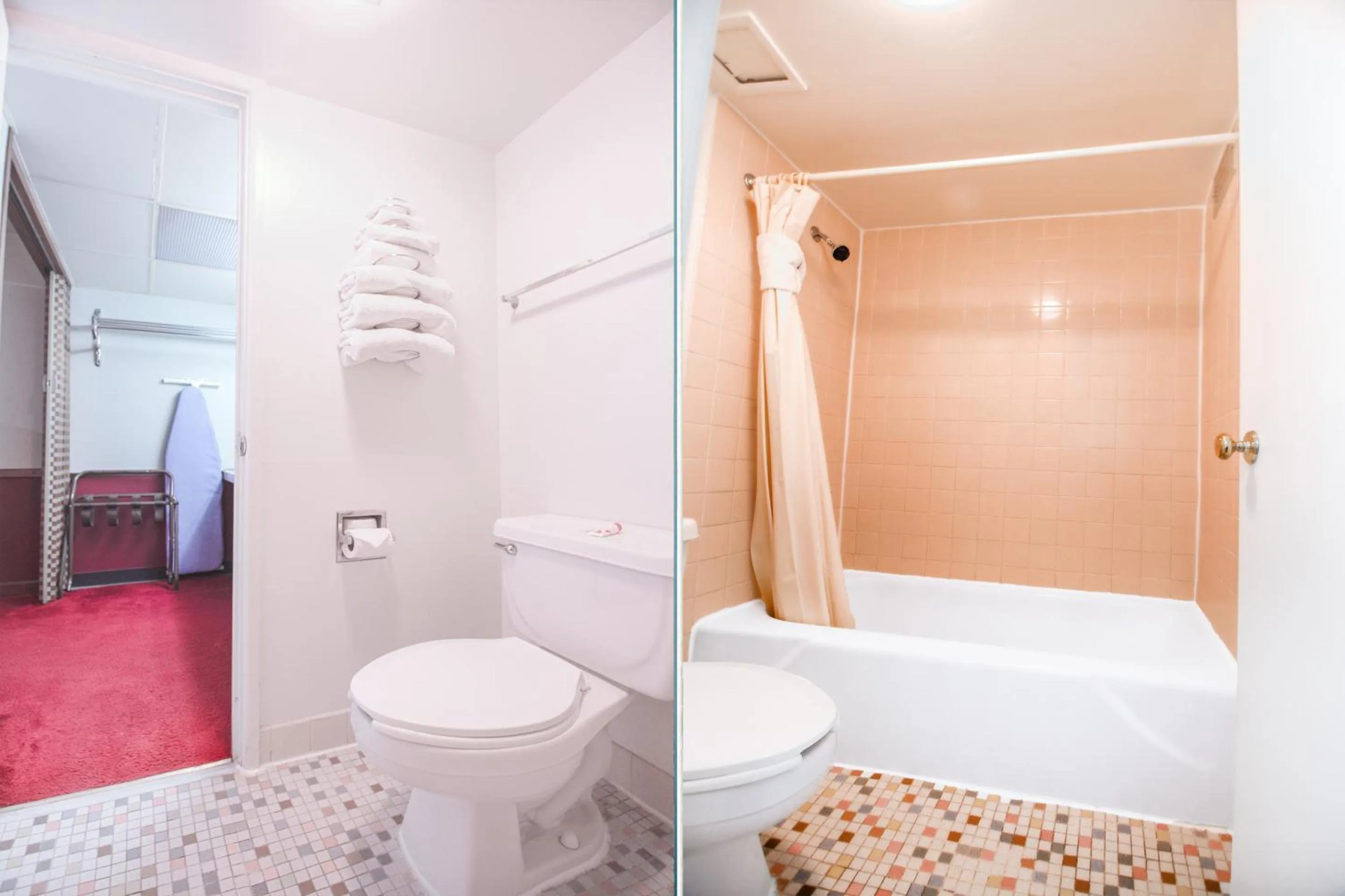 Bathroom in HomeTown Inn By OYO - Liberal, KS