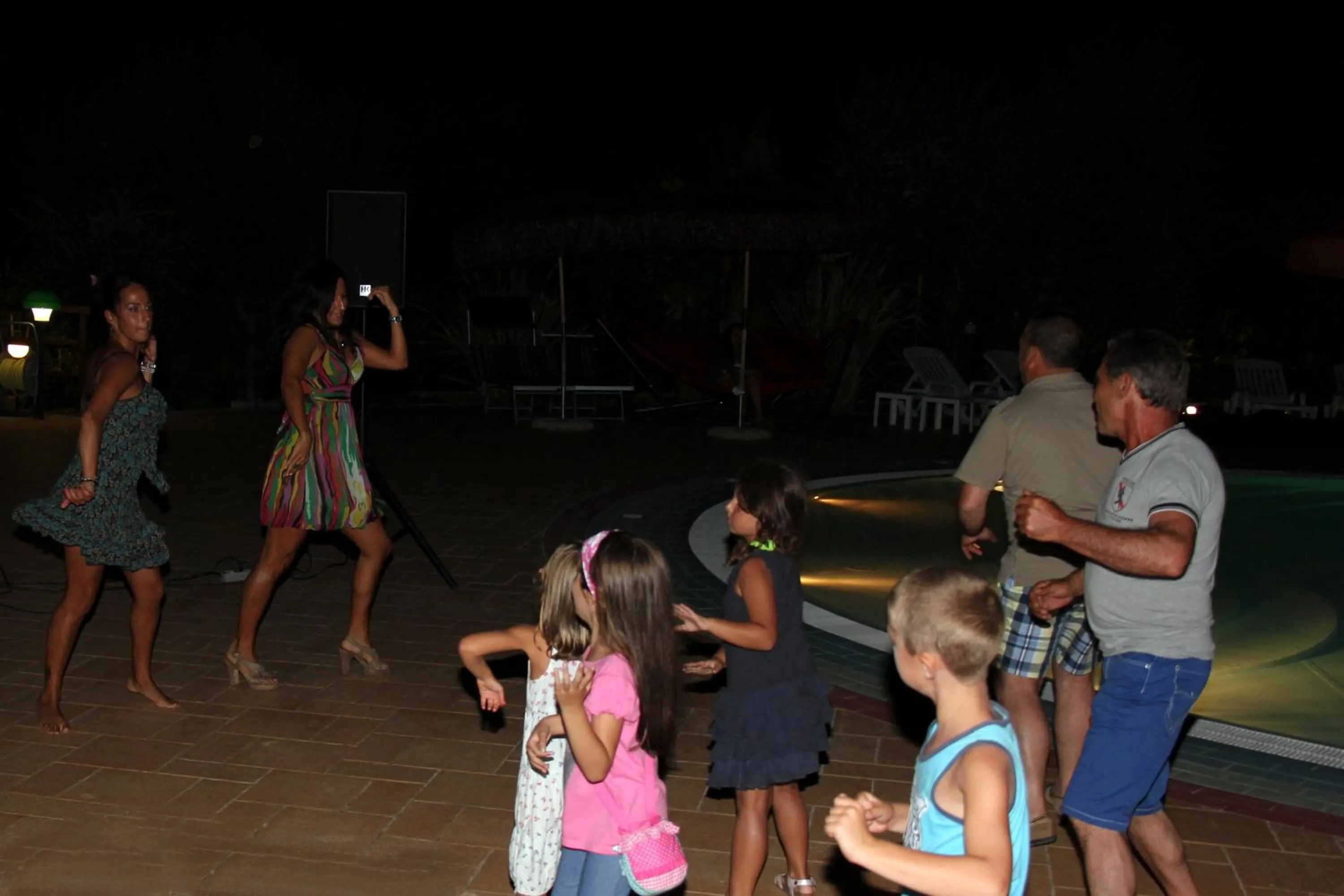 Evening entertainment in Residence Villantica