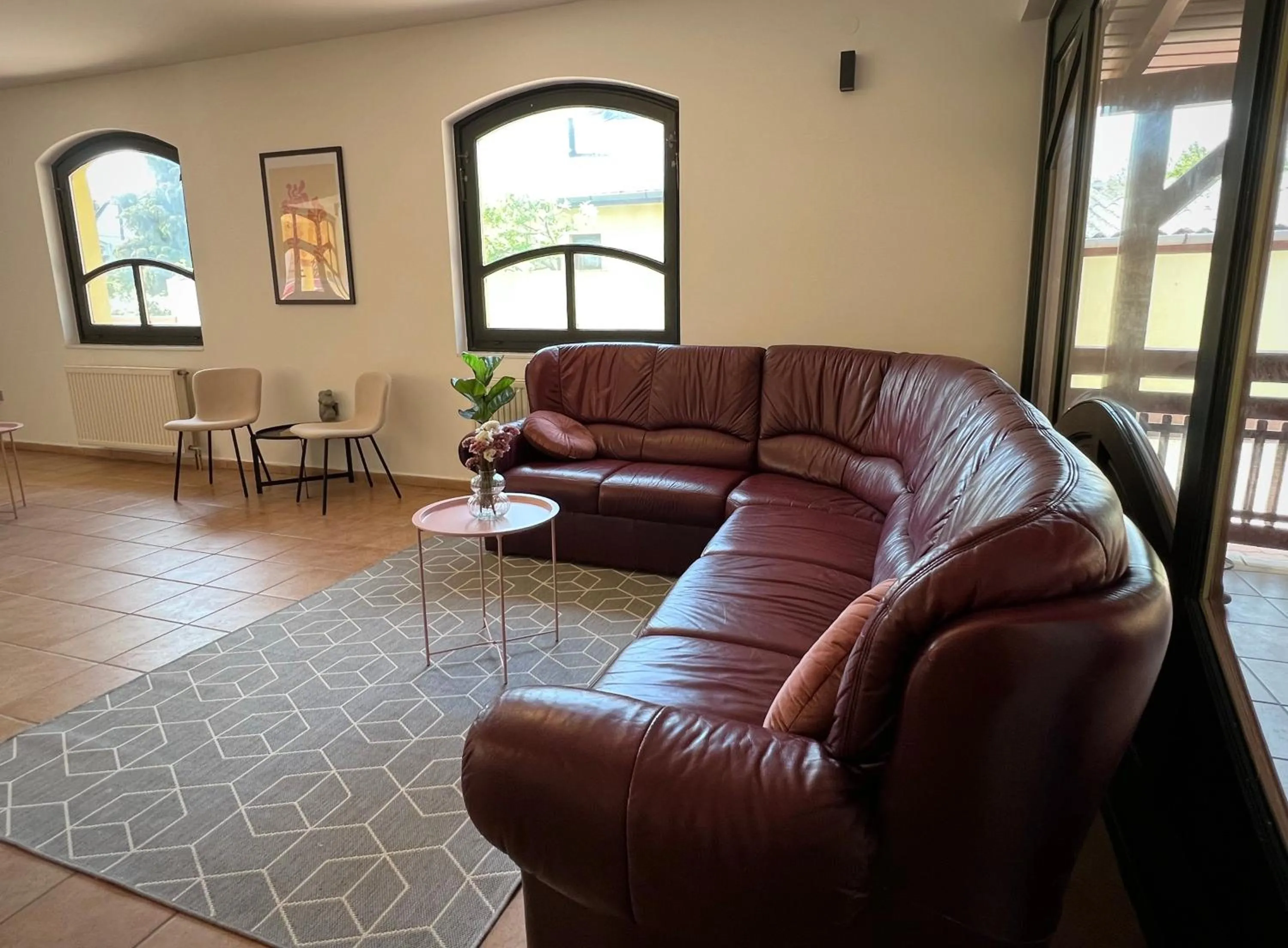 Lobby or reception in Nussbaum Panzió