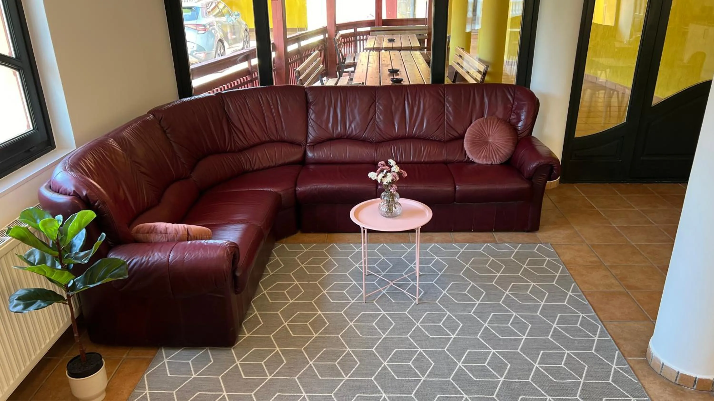 Lobby or reception in Nussbaum Panzió