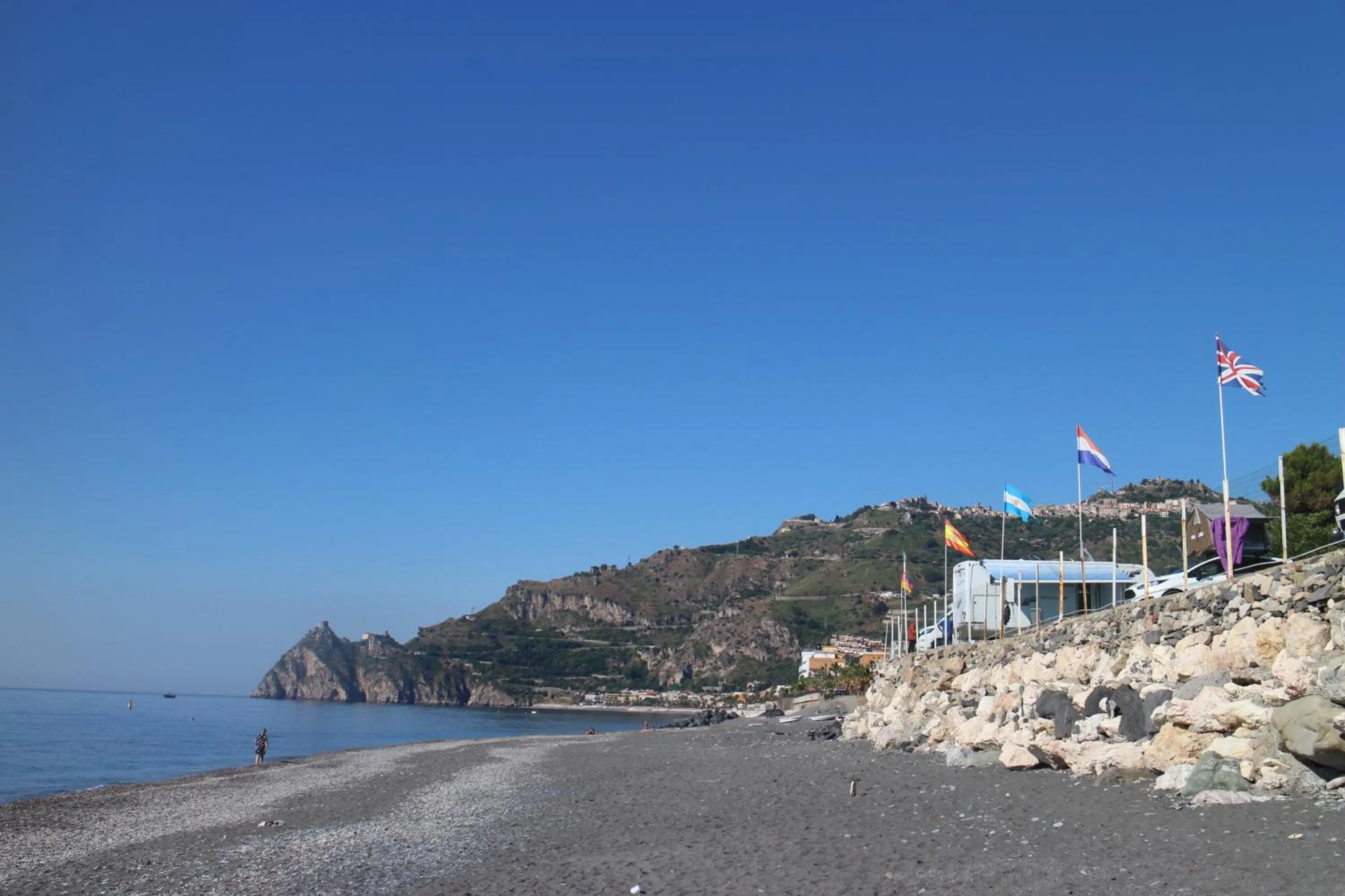 Beach in Camping La Focetta Sicula