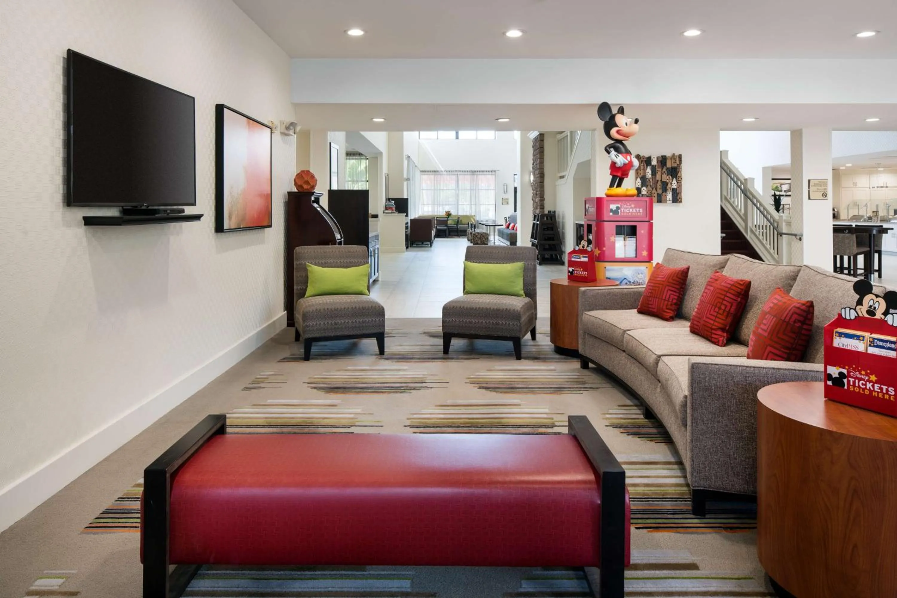 Lobby or reception in Homewood Suites by Hilton-Anaheim